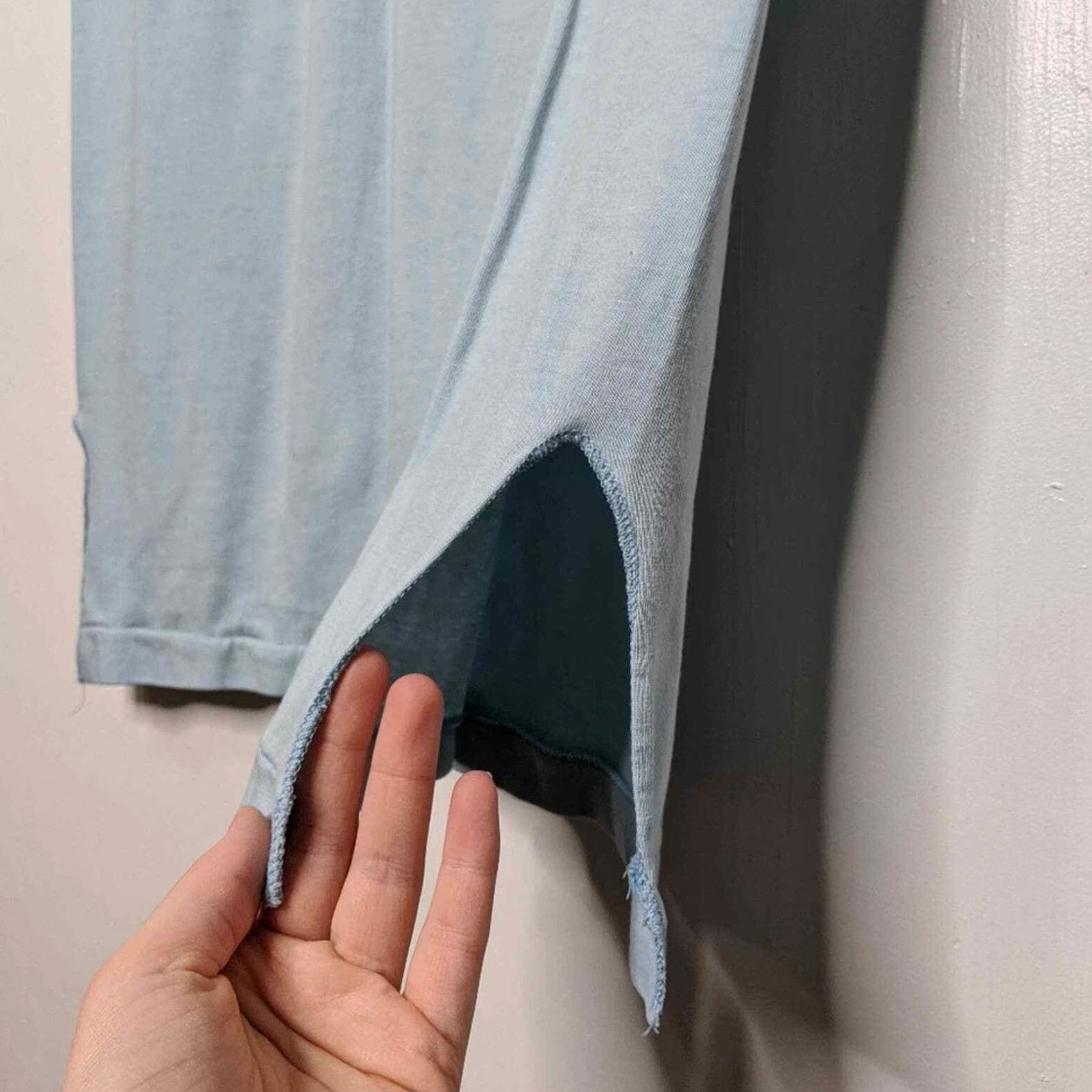 Champion VINTAGE Champion Shirt L Women Blue 1990s College University Top Long Sleep/School Shirt Women? Size L / US 10 / IT 46 - 7 Thumbnail