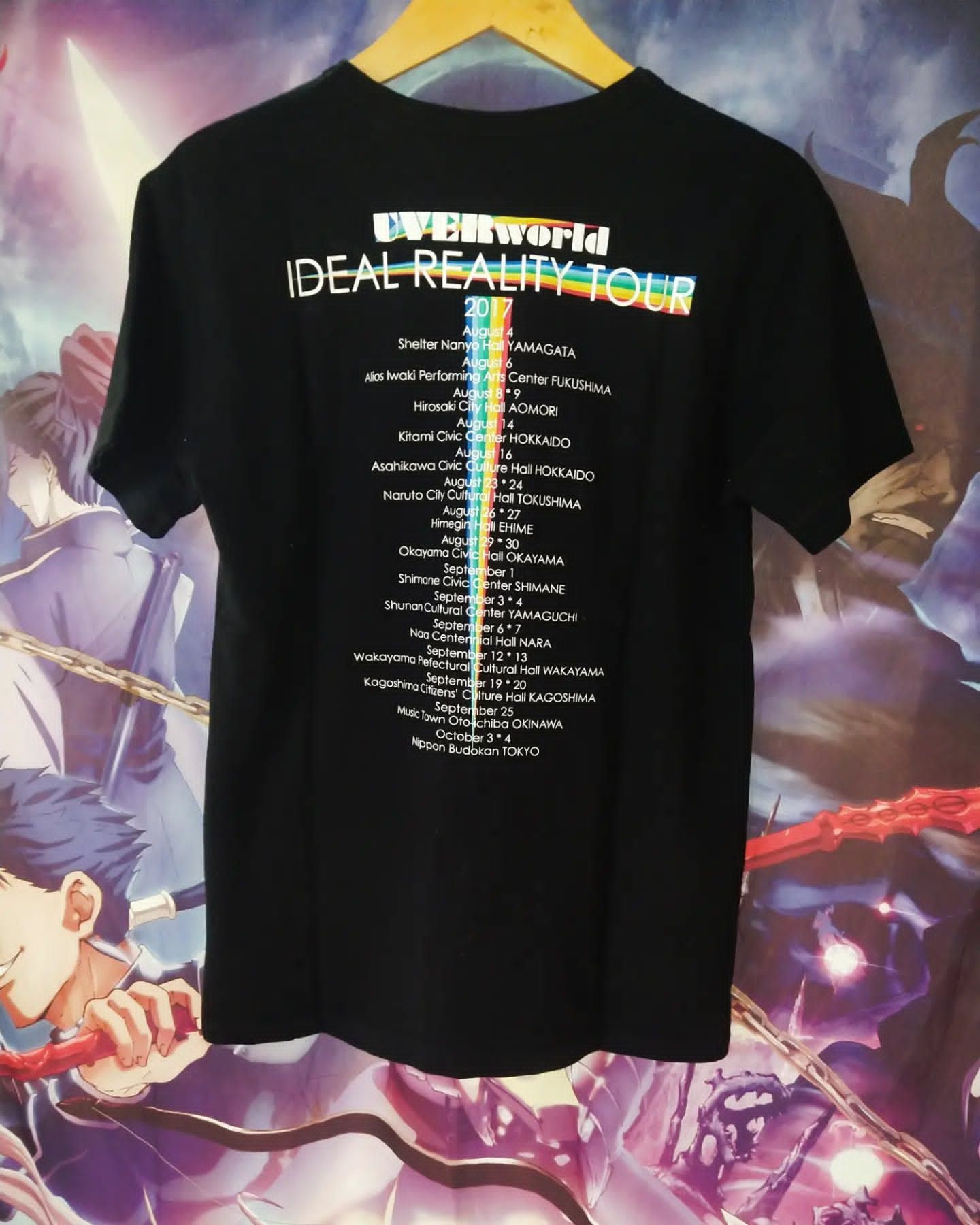 Band Tees Uverworld Ideal Reality Tour 2017 Band Tee Size US M / EU 48-50 / 2 - 3 Thumbnail