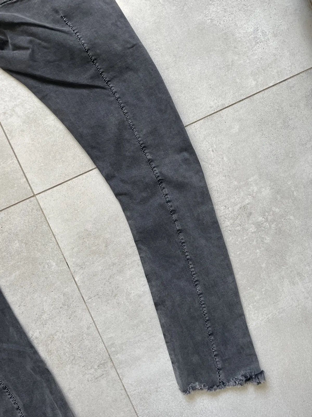 Thom Krom THOM KROM GREY MT65 DROPPED CROTCH RICK OWENS TYPE PANTS Size US 32 / EU 48 - 5 Thumbnail