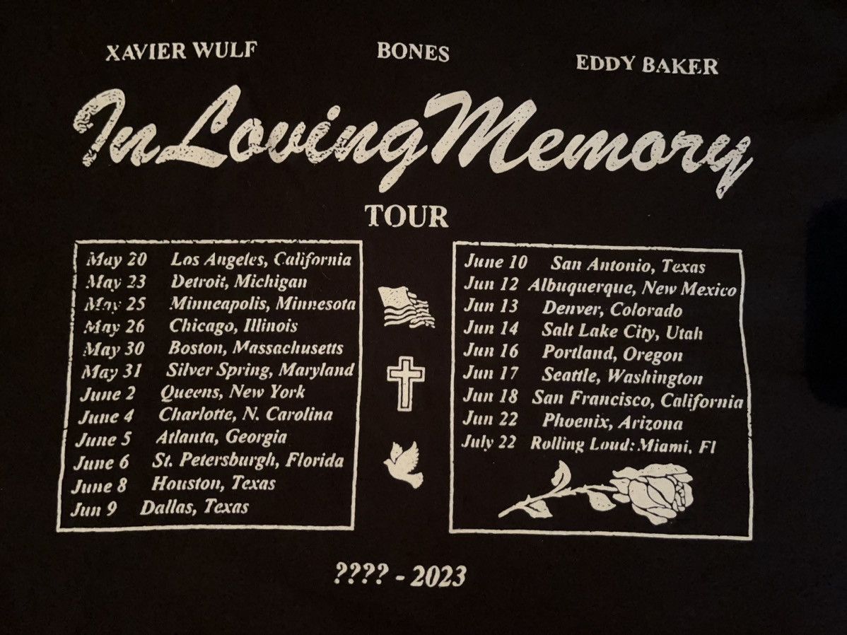 Band Tees In loving memory tour Tee Size US L / EU 52-54 / 3 - 3 Thumbnail