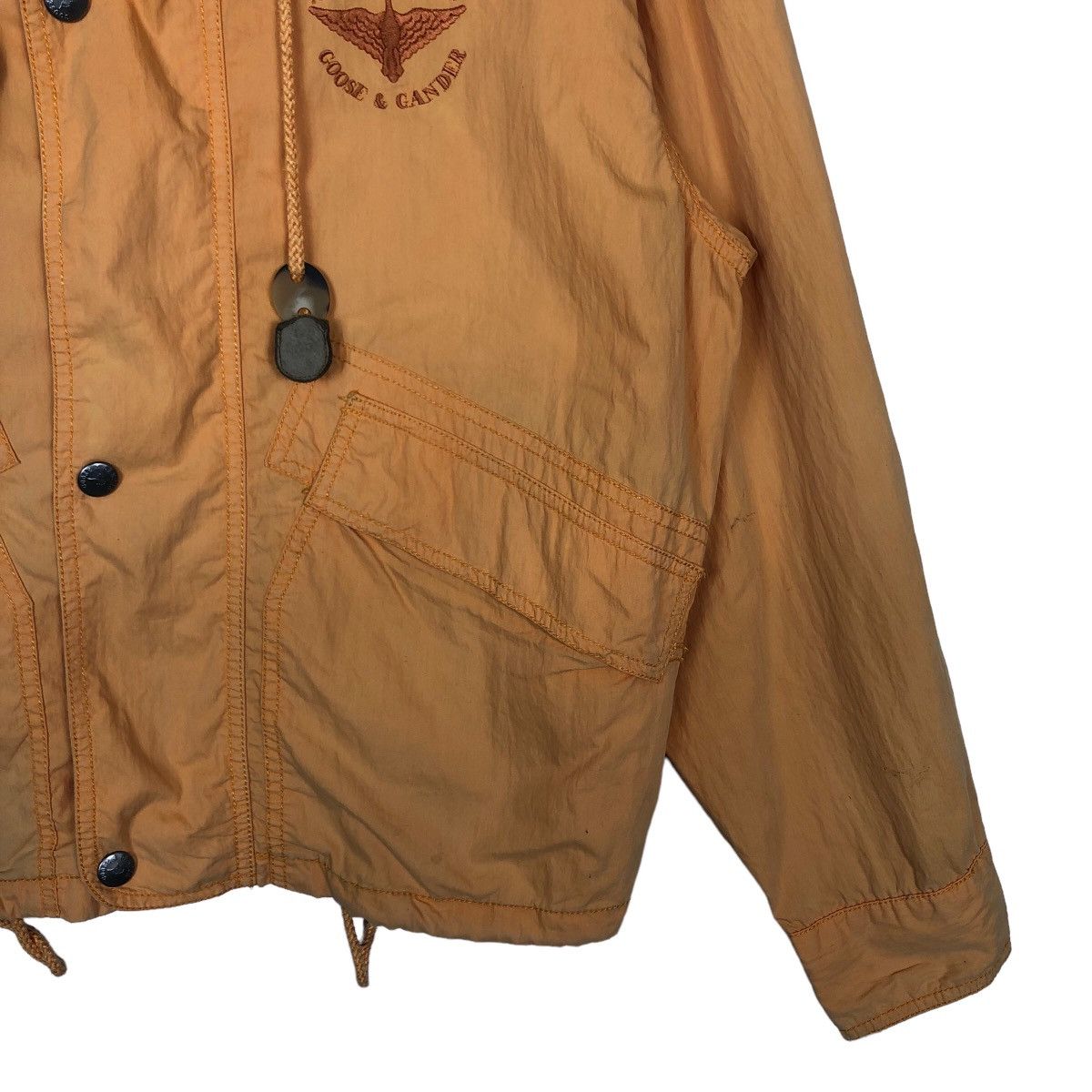 Japanese Brand 🔥90’s Vintage Bomber Jacket Parachute Design Goose & Gander Size US M / EU 48-50 / 2 - 4 Thumbnail