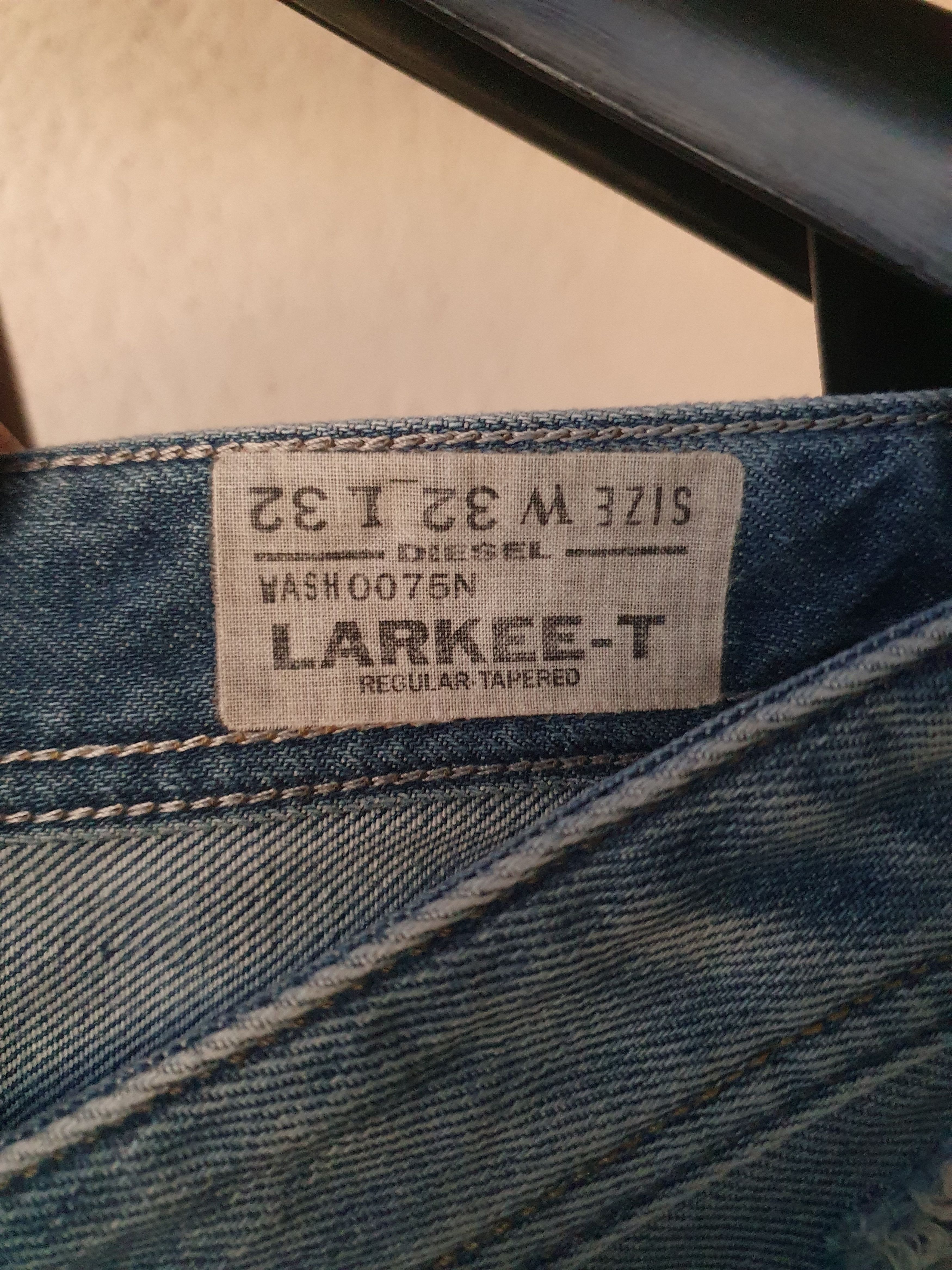 Diesel Diesel Thunder Down Under Larkee-T Regular Tapered jeans 32 Size US 32 / EU 48 - 3 Thumbnail