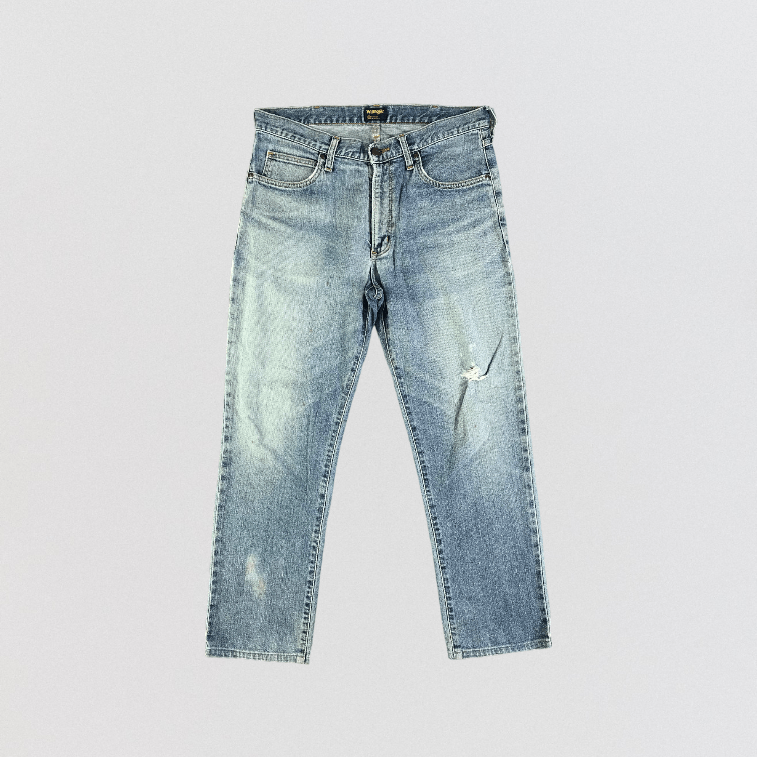 Vintage × Wrangler Vintage Blue Wash Wrangler Jeans-JM3272 Size US 34 / EU 50 - 1 Thumbnail