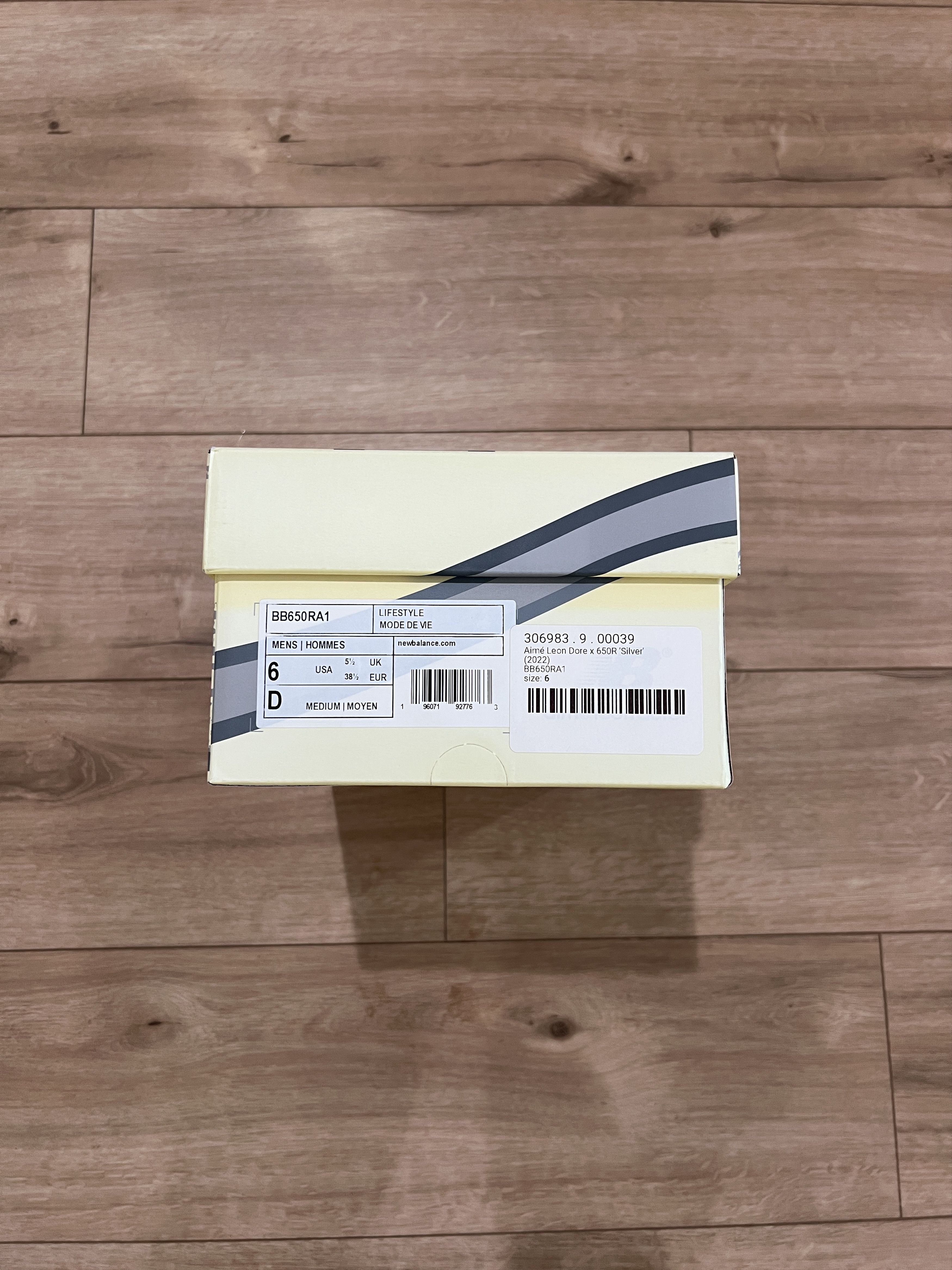 Aime Leon Dore × New Balance NWT New Balance x Aimé Leon Dore 650R White Silver w/ Box Size US 6 / EU 39 - 5 Thumbnail
