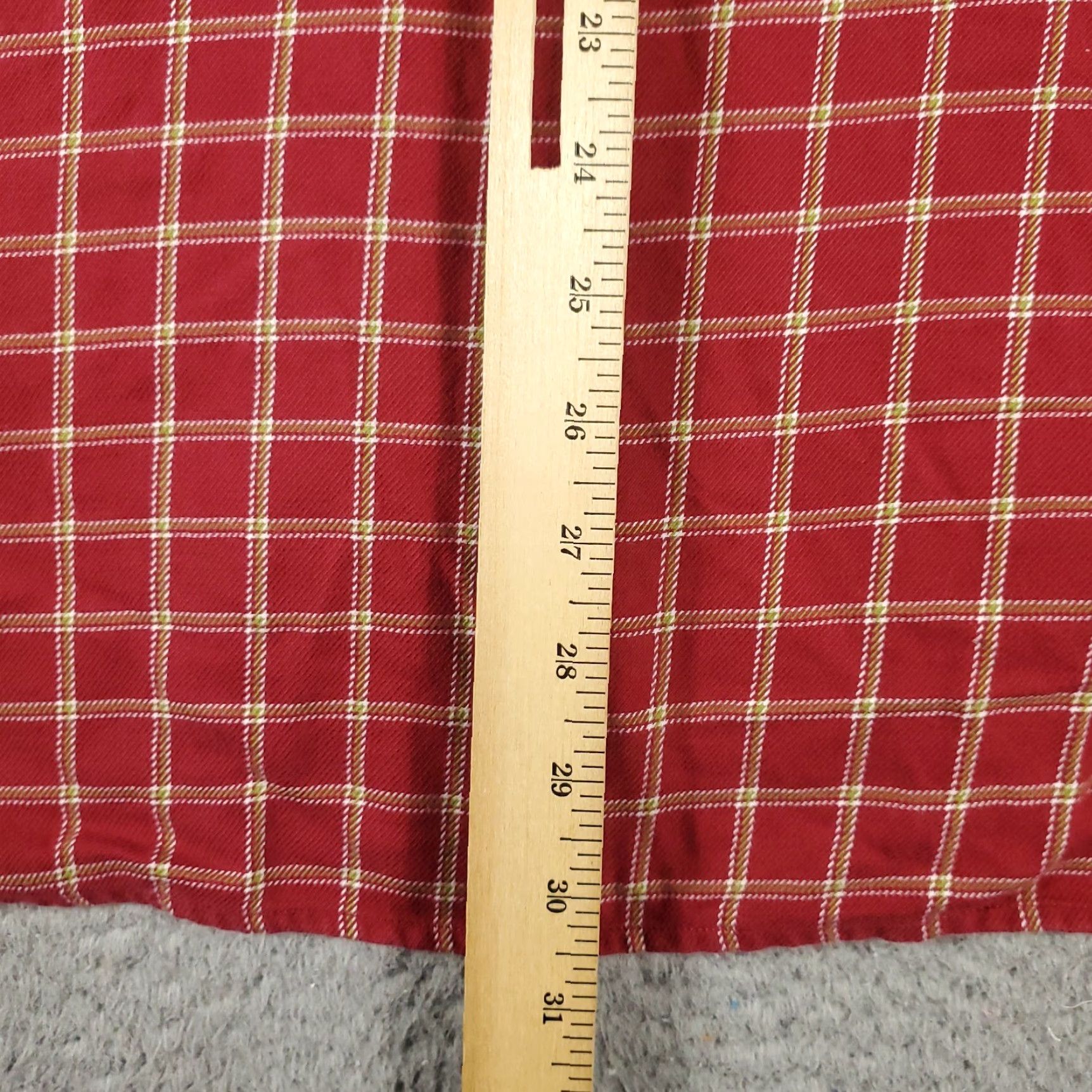 Tommy Hilfiger Tommy Hilfiger Shirt Mens Large Red Plaid Button-Up Long Sleeve Casual Size US L / EU 52-54 / 3 - 4 Thumbnail