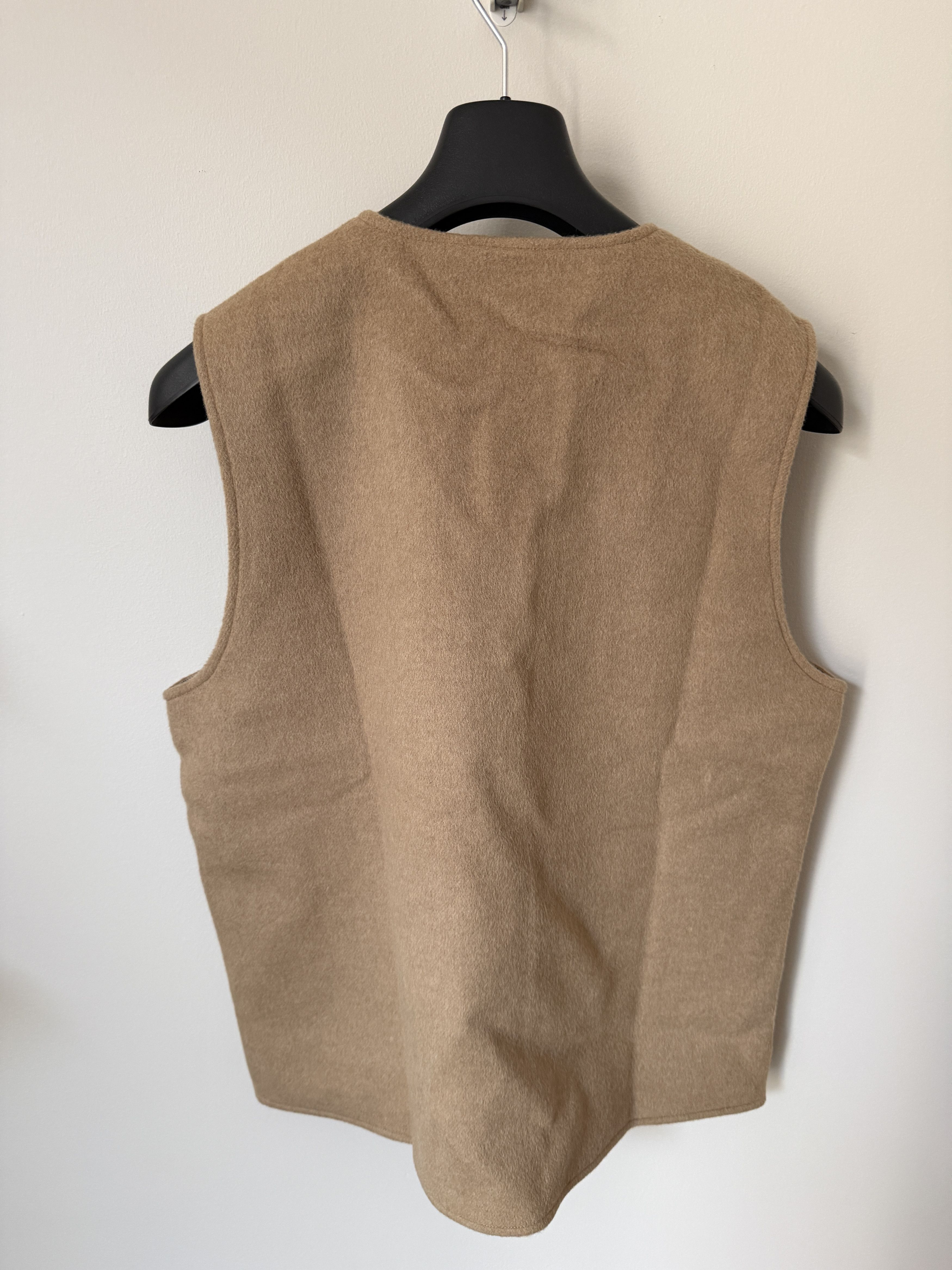 3sixteen Coyote Cashmere Zip Vest Size US XXL / EU 58 / 5 - 4 Thumbnail