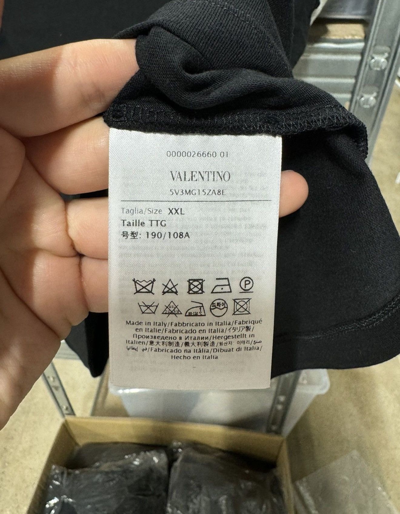 Valentino Valentino t shirt Size US L / EU 52-54 / 3 - 4 Thumbnail