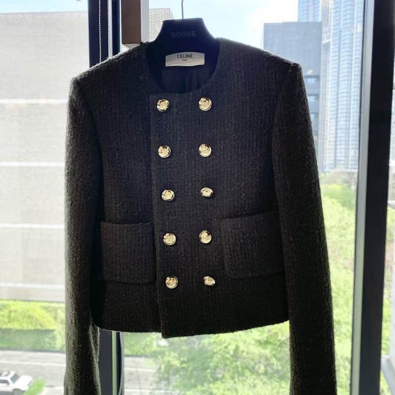 Celine Celine Bouclé Tweed Jacket Size 36 Size XS / US 0-2 / IT 36-38 - 1 Thumbnail