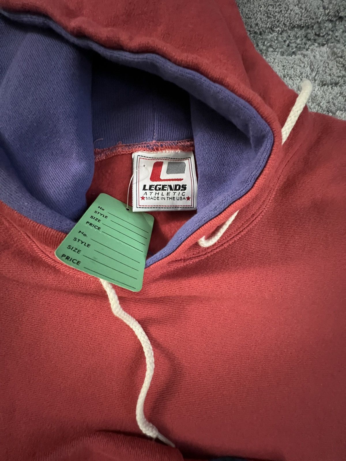 Vintage Vintage 90s Legends hoodie Size US XL / EU 56 / 4 - 1 Thumbnail