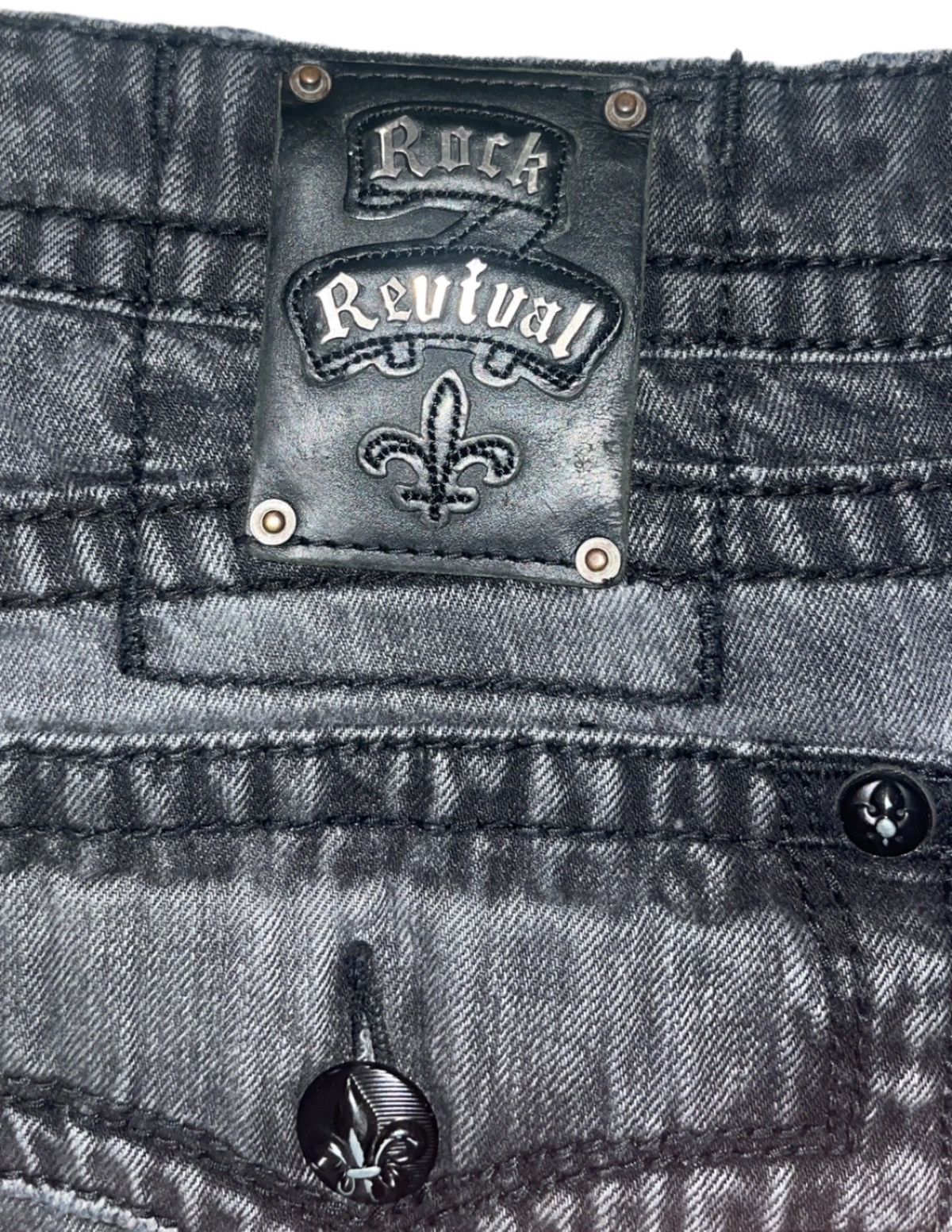 Rock Revival × True Religion × Vintage Rock Revival Steven Fit Vintage Jeans Size US 42 / EU 58 - 7 Thumbnail