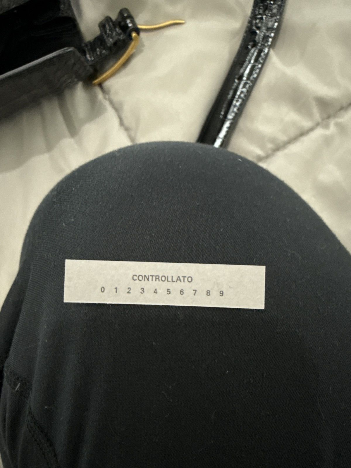 Balenciaga Balenciaga Black-Croc Embossed Leather Bag Size ONE SIZE - 14 Thumbnail
