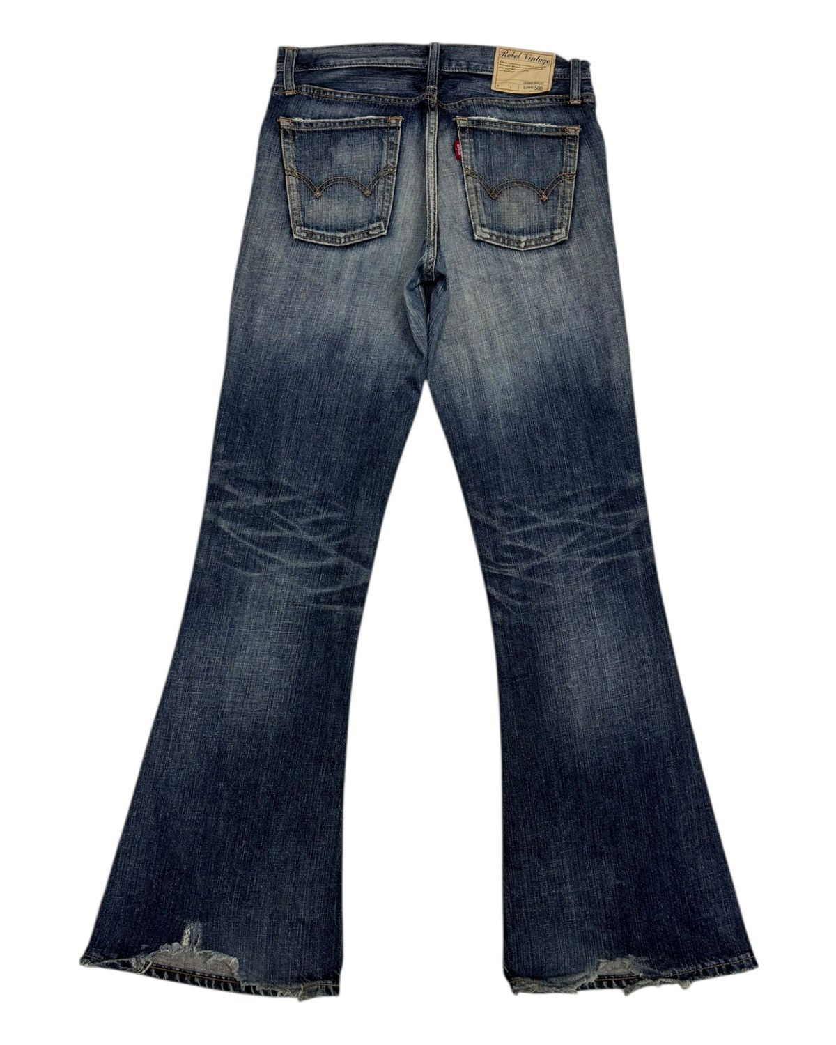 Edwin × Hysteric Glamour × If Six Was Nine Flare Jeans Edwin 500 Rebel Vintage Bootcut Denim Jeans Size US 30 / EU 46 - 8 Thumbnail