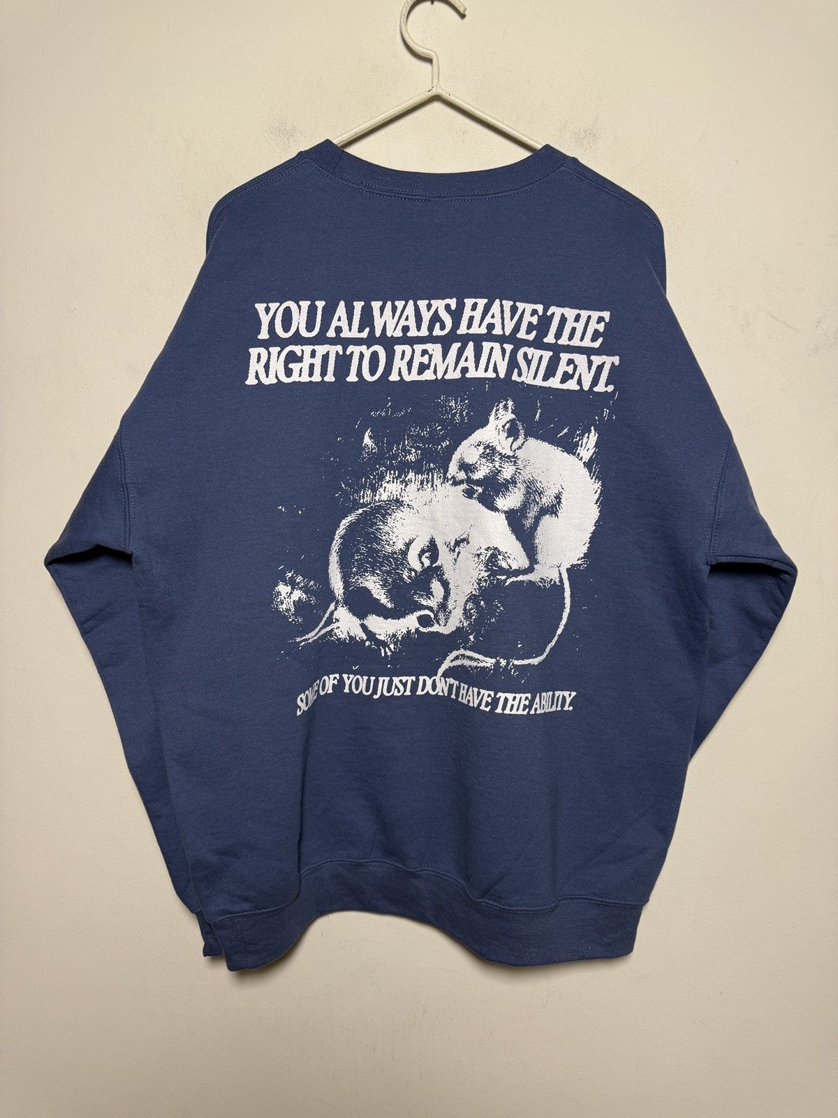 Seditionaries Vintage snitch crewneck sweatshirt Size US L / EU 52-54 / 3 - 7 Thumbnail