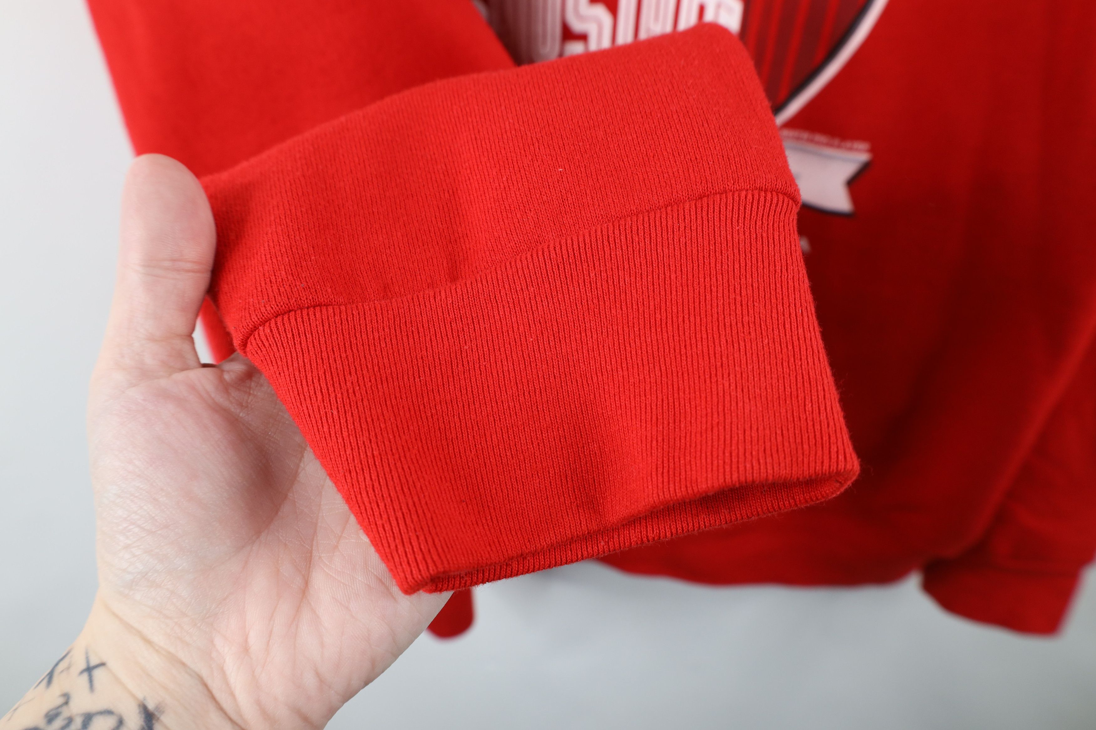 Vintage Vintage 90s Ohio State University Football Sweatshirt USA Size US XL / EU 56 / 4 - 11 Thumbnail