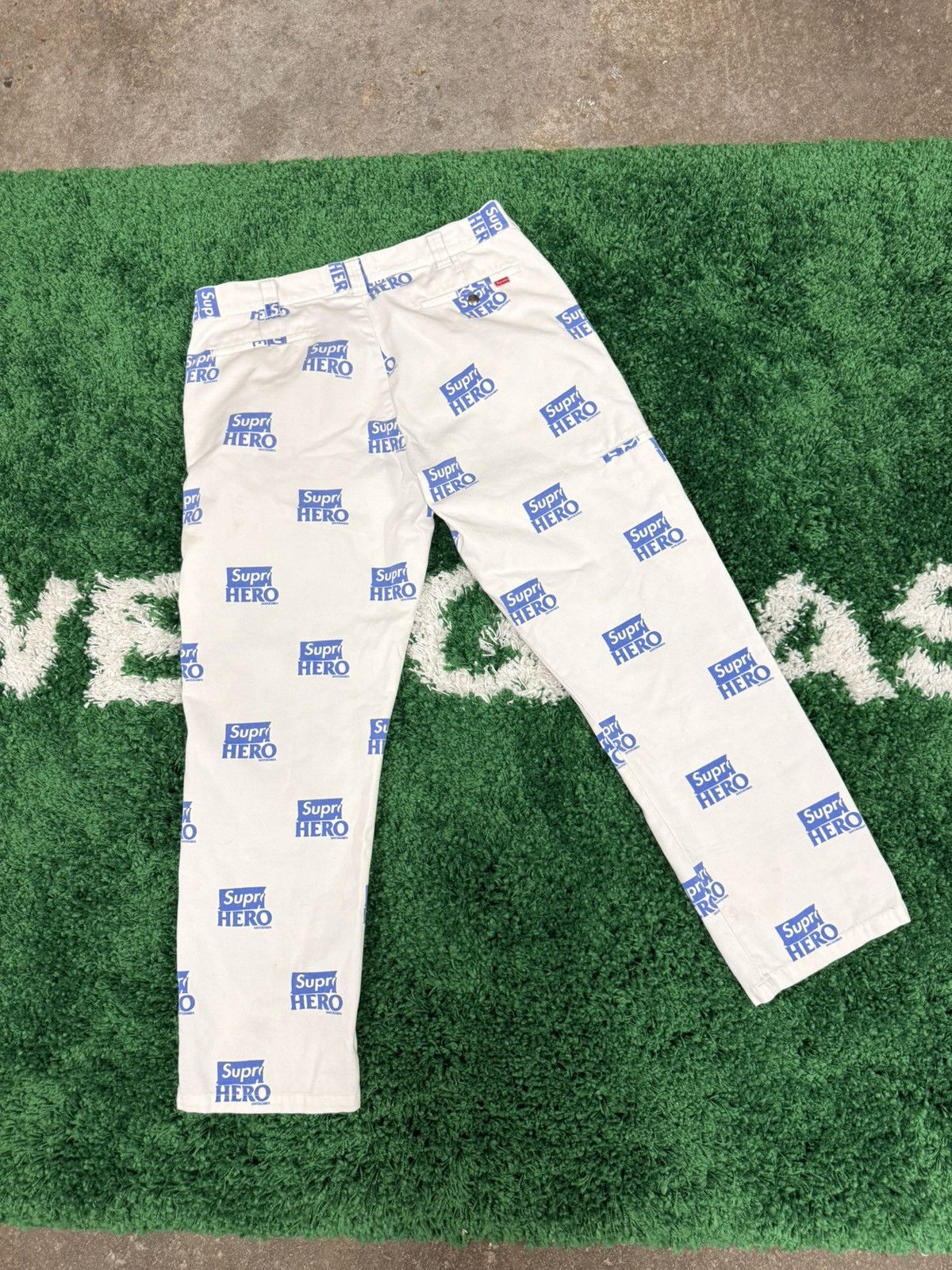 Antihero × Supreme Supreme x Antihero Work Pant White Anti Hero Super SS22 Size US 34 / EU 50 - 5 Thumbnail