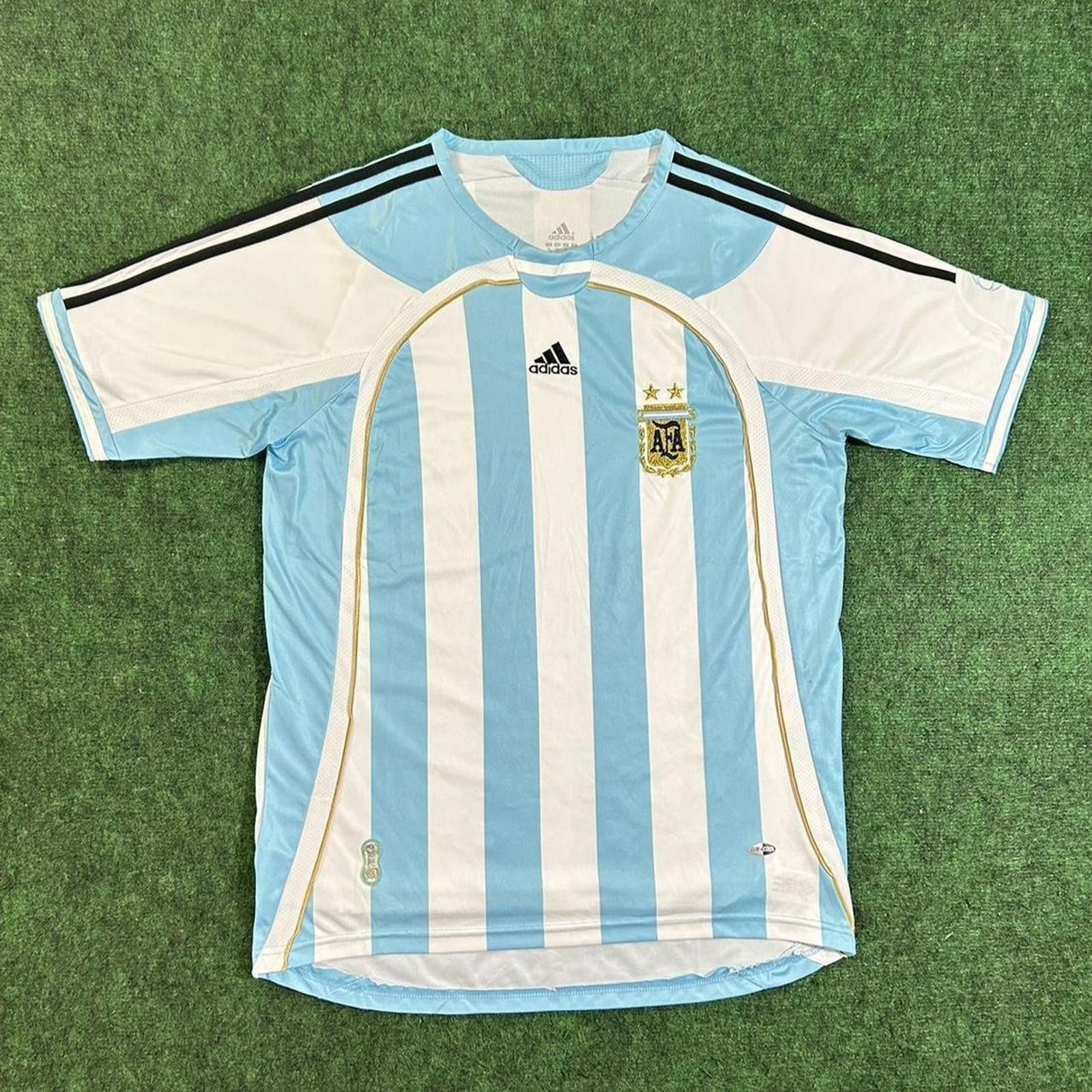 Adidas 2006 Adidas Argentina Home Football Shirt Size XL Size US XL / EU 56 / 4 - 2 Thumbnail
