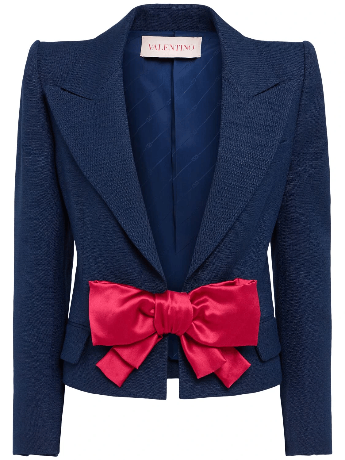 Valentino VALENTINO Blue Single Breasted Blazer New Auth Size M / US 6-8 / IT 42-44 - 1 Thumbnail