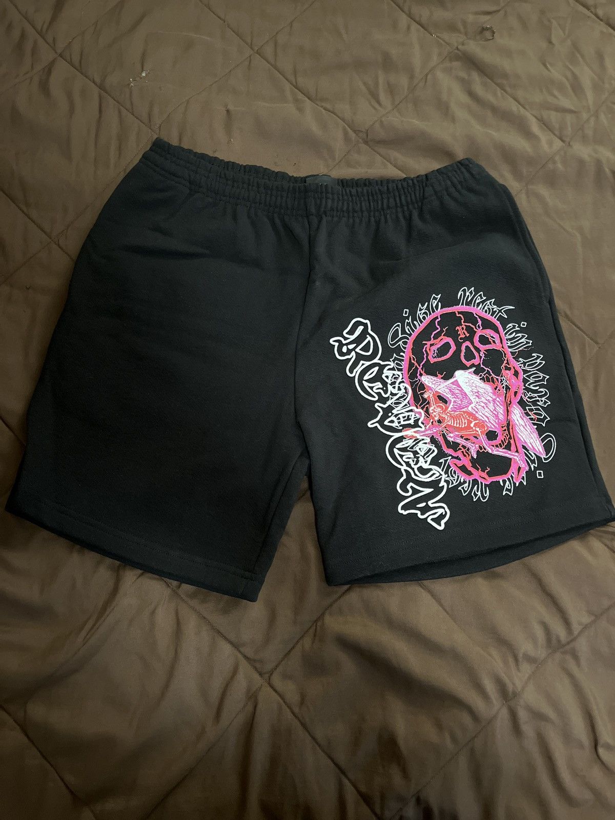 Revenge Revenge x Anuel Skeleton Angel Shorts- Large Size US 32 / EU 48 - 5 Thumbnail