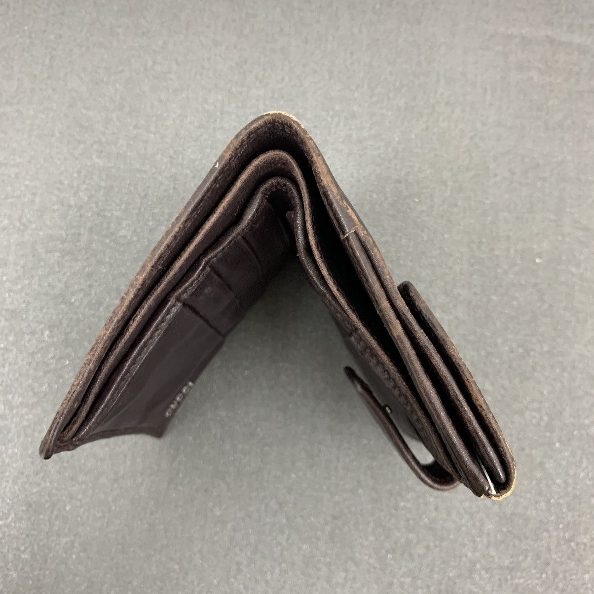 Gucci Thrashed Gucci Leather Wallet Size ONE SIZE - 7 Thumbnail