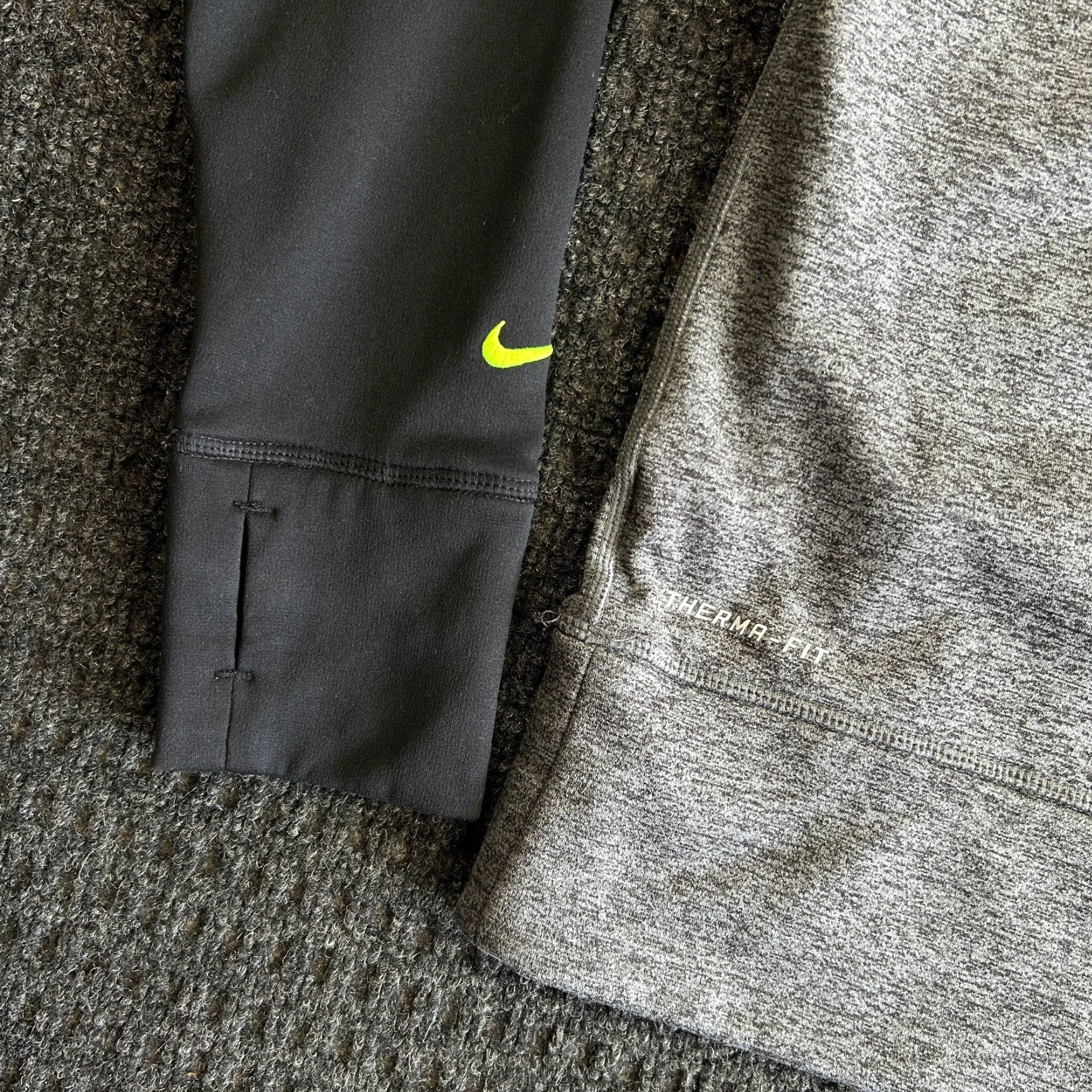 Nike Nike Hoodie Women THERMA-FIT Sweatshirt M Gray Size M / US 6-8 / IT 42-44 - 3 Thumbnail