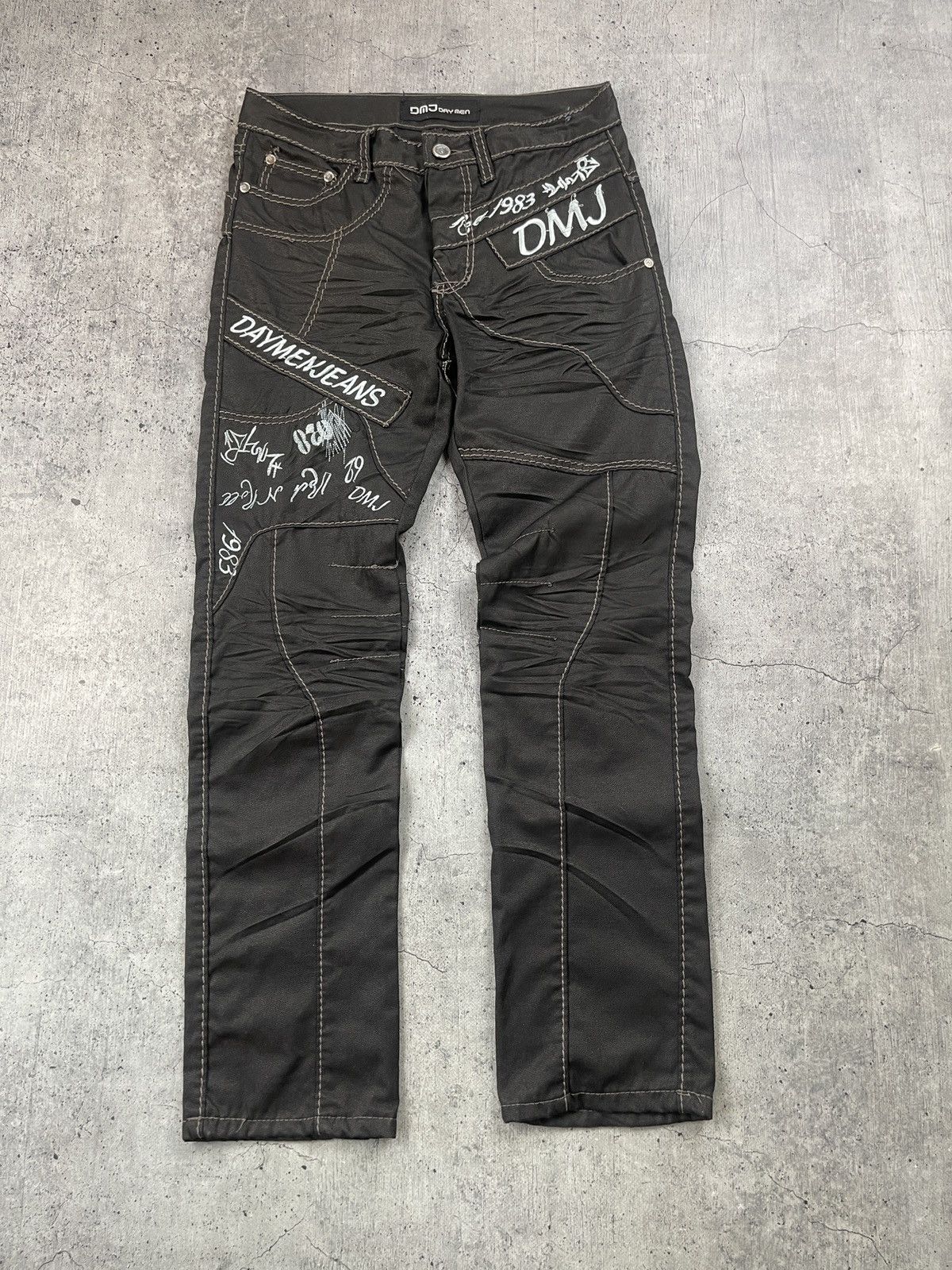 Crazy Vintage Y2K/2000s Avantgarde Style Japanese Jeans
