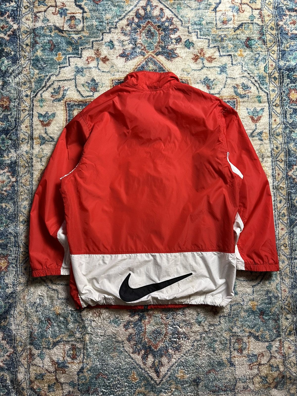 Nike × Vintage Vintage Nike Zip-up Light Jacket Medium Size US M / EU 48-50 / 2 - 2 Thumbnail