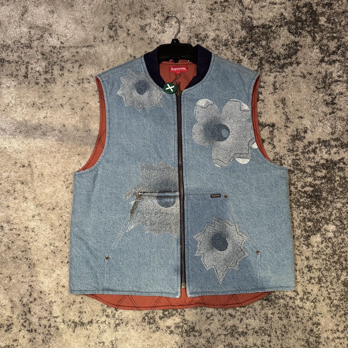 Supreme SUPREME DENIM NATE LOWMAN WORK VEST Size US L / EU 52-54 / 3 - 1 Thumbnail