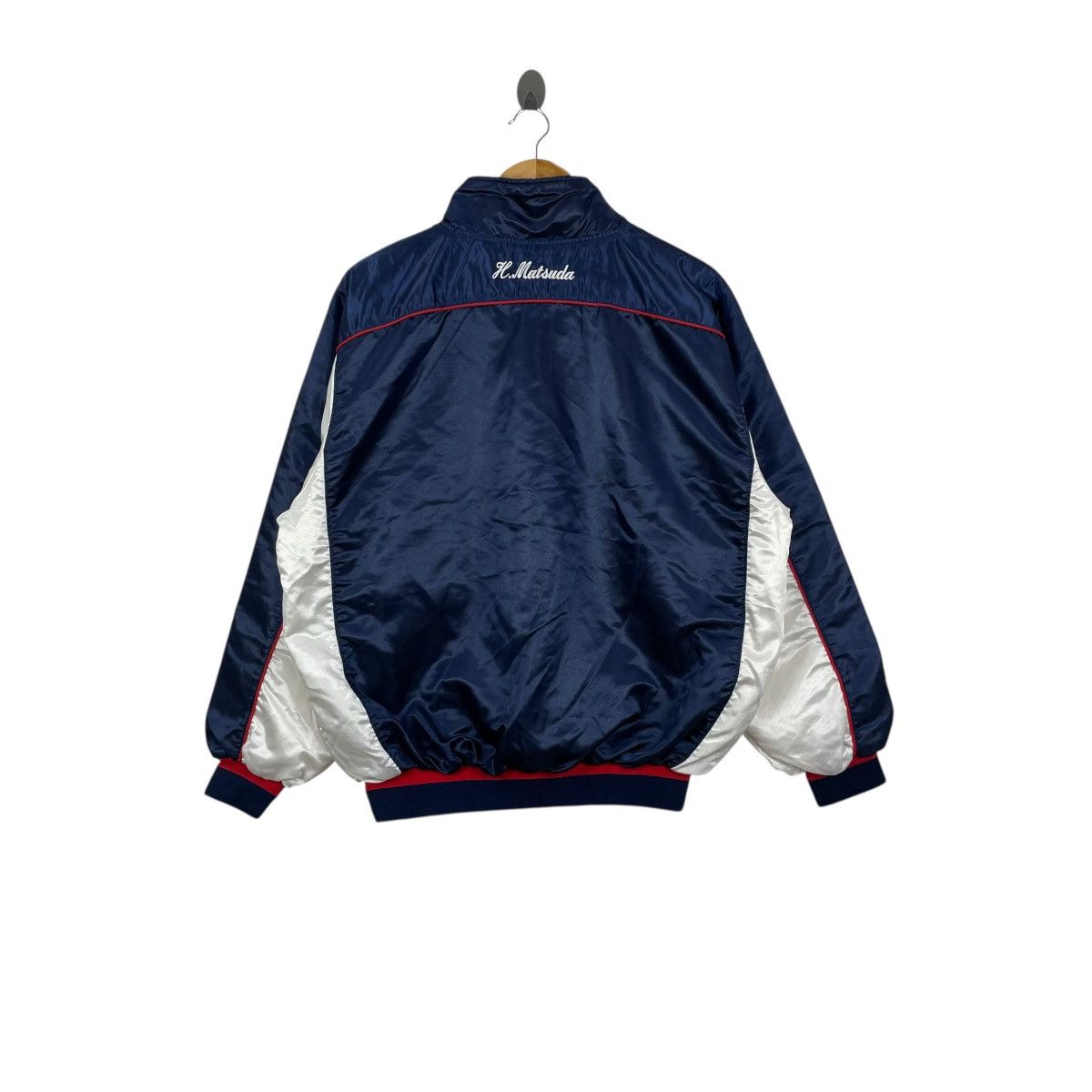 Japanese Brand Vintage Japan Baseball Team Half Zip Jacket Size US L / EU 52-54 / 3 - 7 Thumbnail