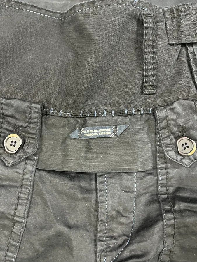 Marithe + Francois Girbaud × Vintage 2000s Marithé + François Girbaud Black Utility Pants Size US 31 - 10 Thumbnail