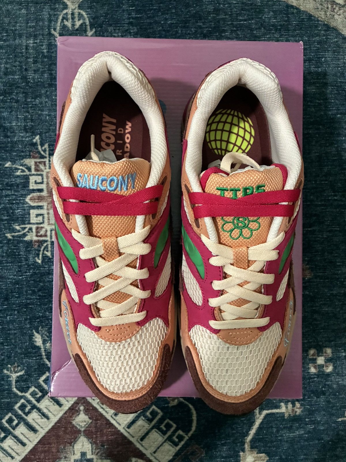 Saucony Saucony Grid Shadow 2 Jae Tips What’s The Occasion Brand New Size US 11.5 / EU 44-45 - 6 Thumbnail