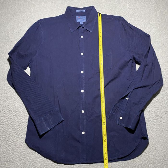 Lucky Brand Lucky Brand True Indigo Long Sleeve Button Shirt Mens Large  Classic Fit Blue