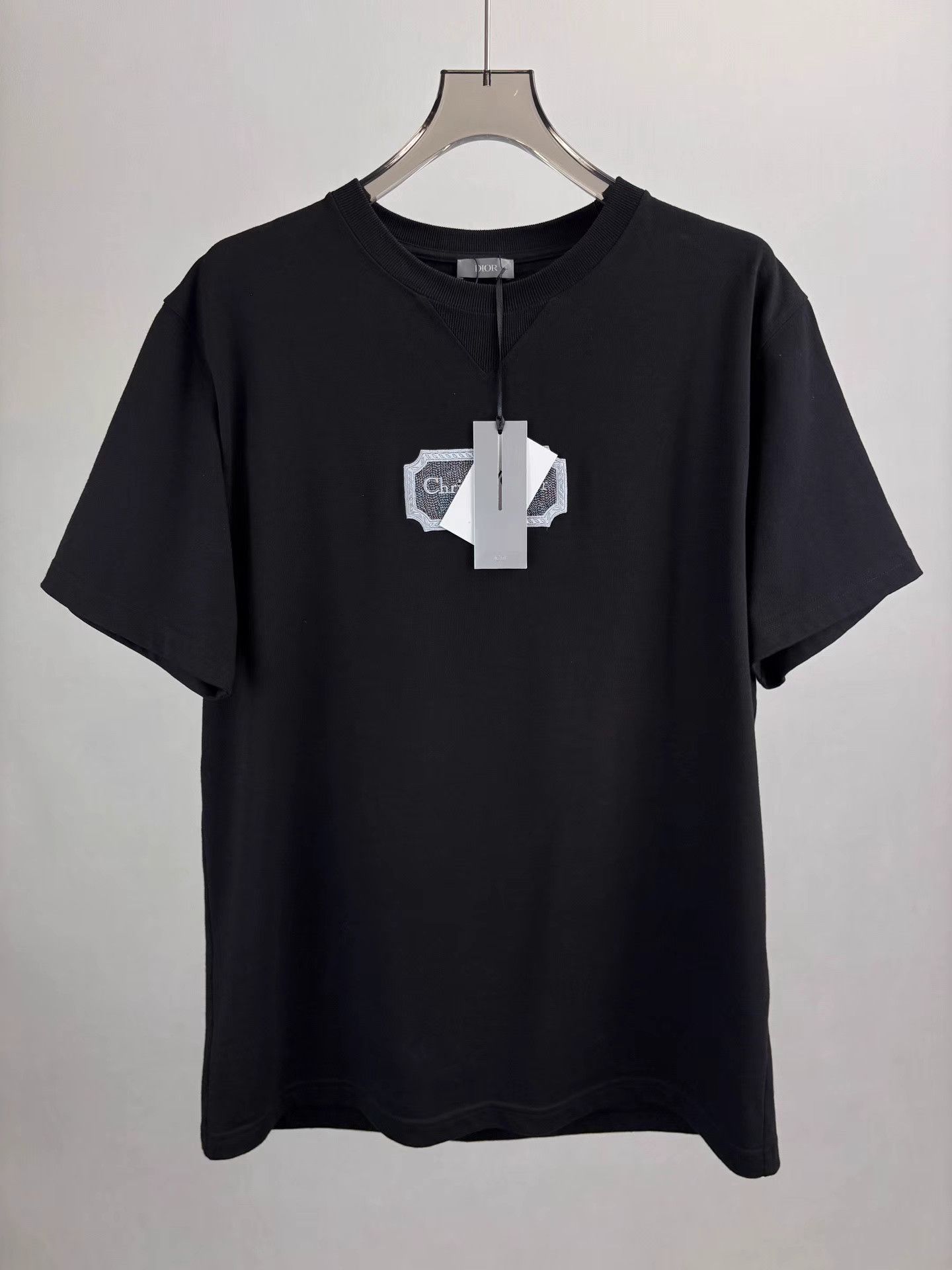 Dior DIOR Chest Slogan Embroidered Short Sleeve K1 Size US XL / EU 56 / 4 - 1 Thumbnail