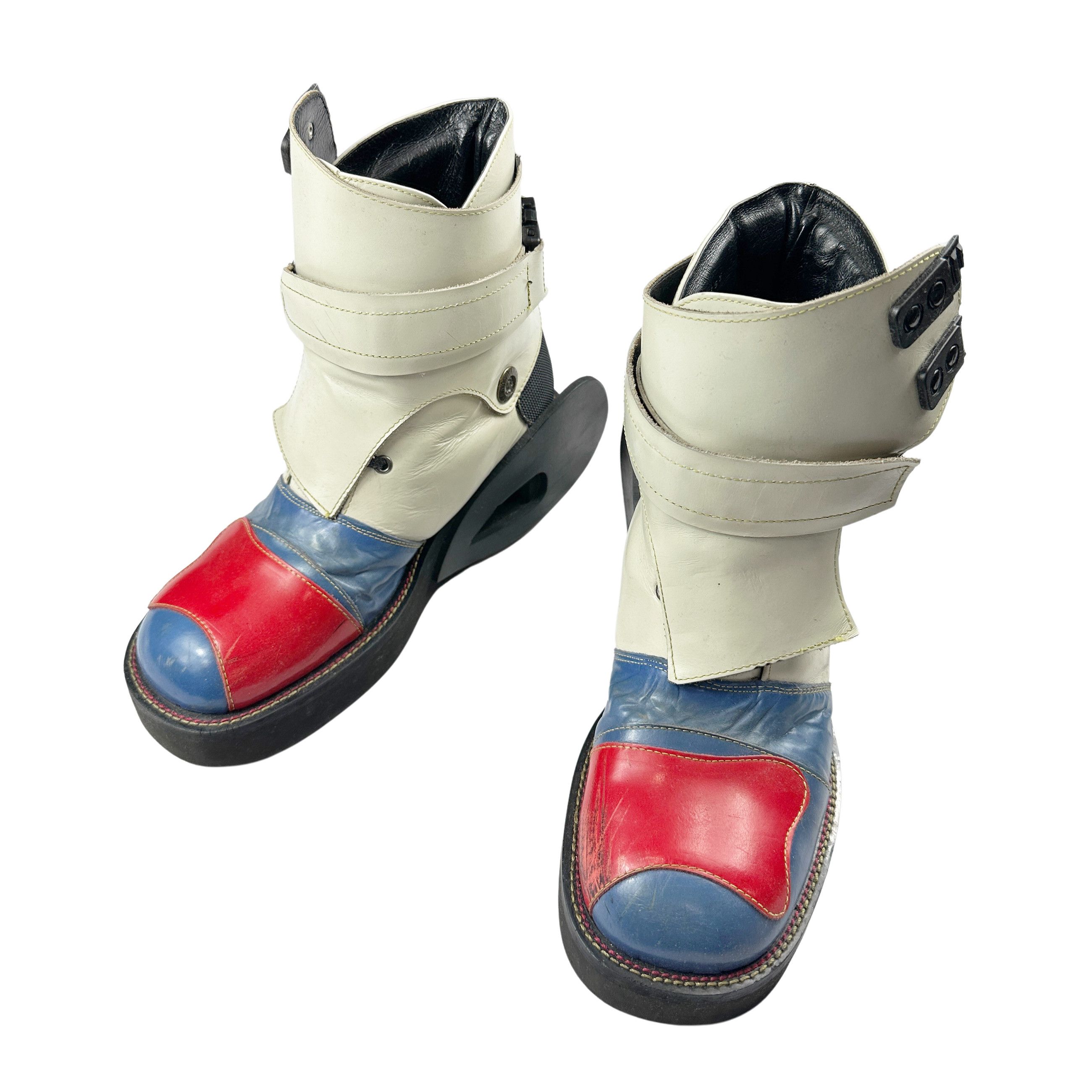 20471120 90's Multicolor Ski Boots | Grailed