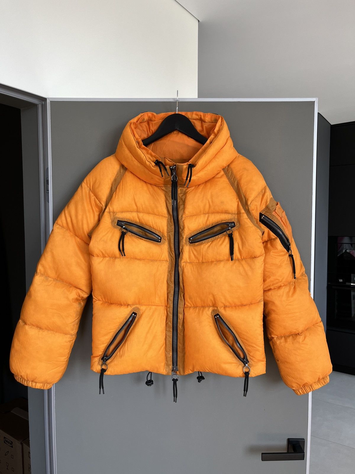 JET SET JET SET St.Moritz Orange Down Winter Gorgeous Moncler Puffer Size XS / US 0-2 / IT 36-38 - 3 Thumbnail