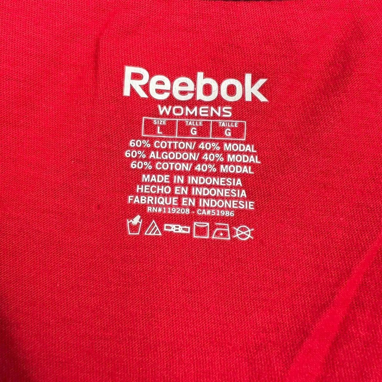 Reebok New England Patriots Shirt Women Red Sleeveless Top New L Size L / US 10 / IT 46 - 4 Thumbnail