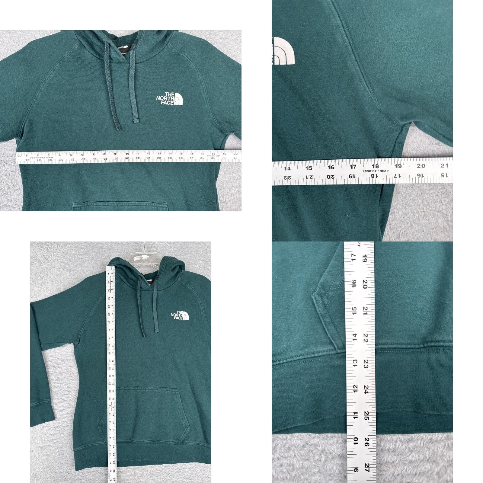 The North Face The North Face Hoodie Womens M Green Never Stop Exploring Jersey Pullover Hooded Sweatshirt Size M / US 6-8 / IT 42-44 - 8 Thumbnail