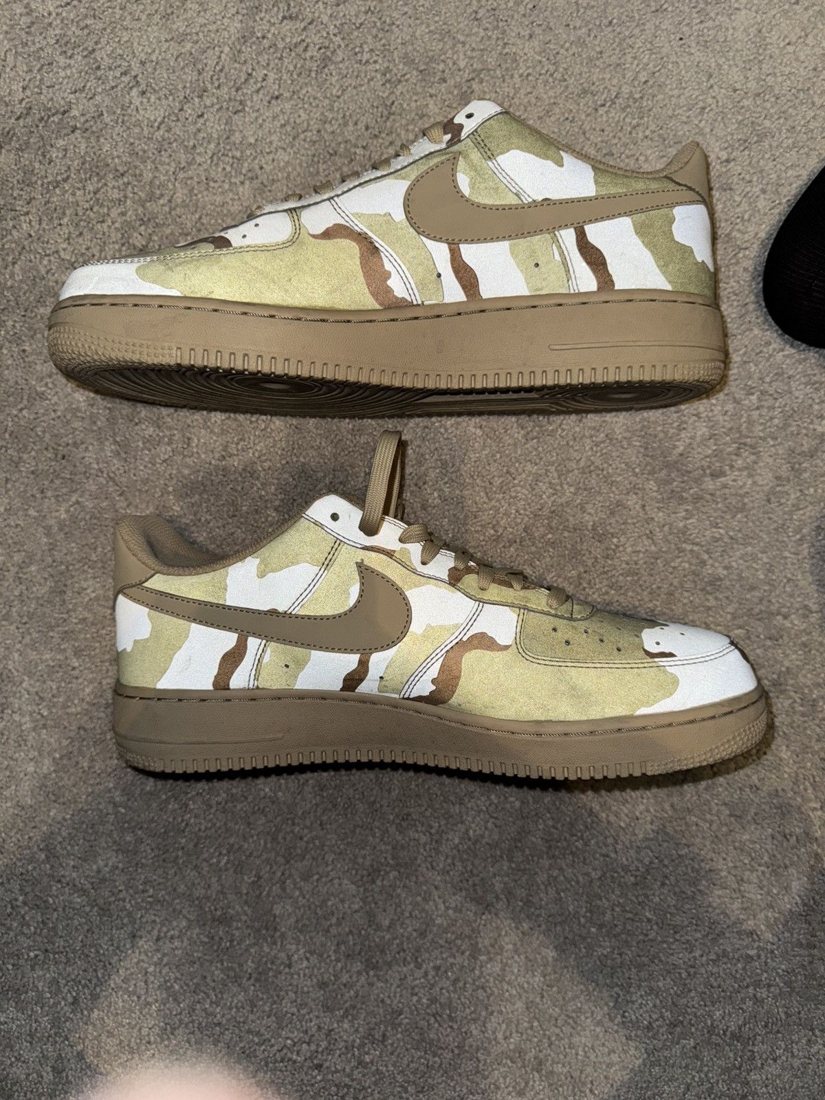 Nike × Nike SB Nike Air Force 1 Reflective Desert Camo Size US 11.5 / EU 44-45 - 2 Thumbnail
