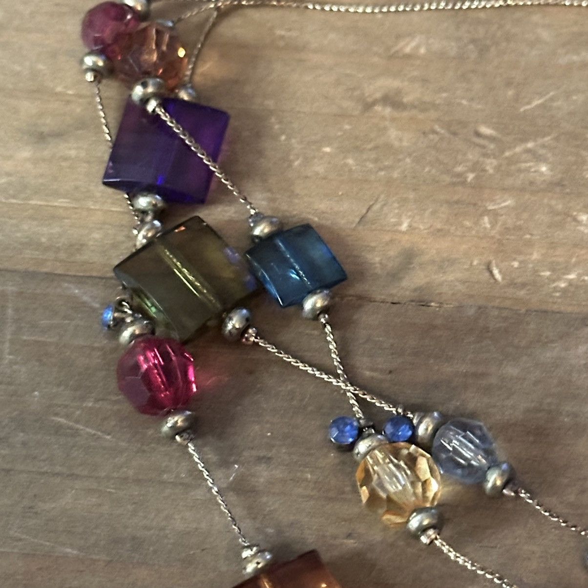 Other Triple layered strand multicolor station stone necklace Size ONE SIZE - 5 Thumbnail