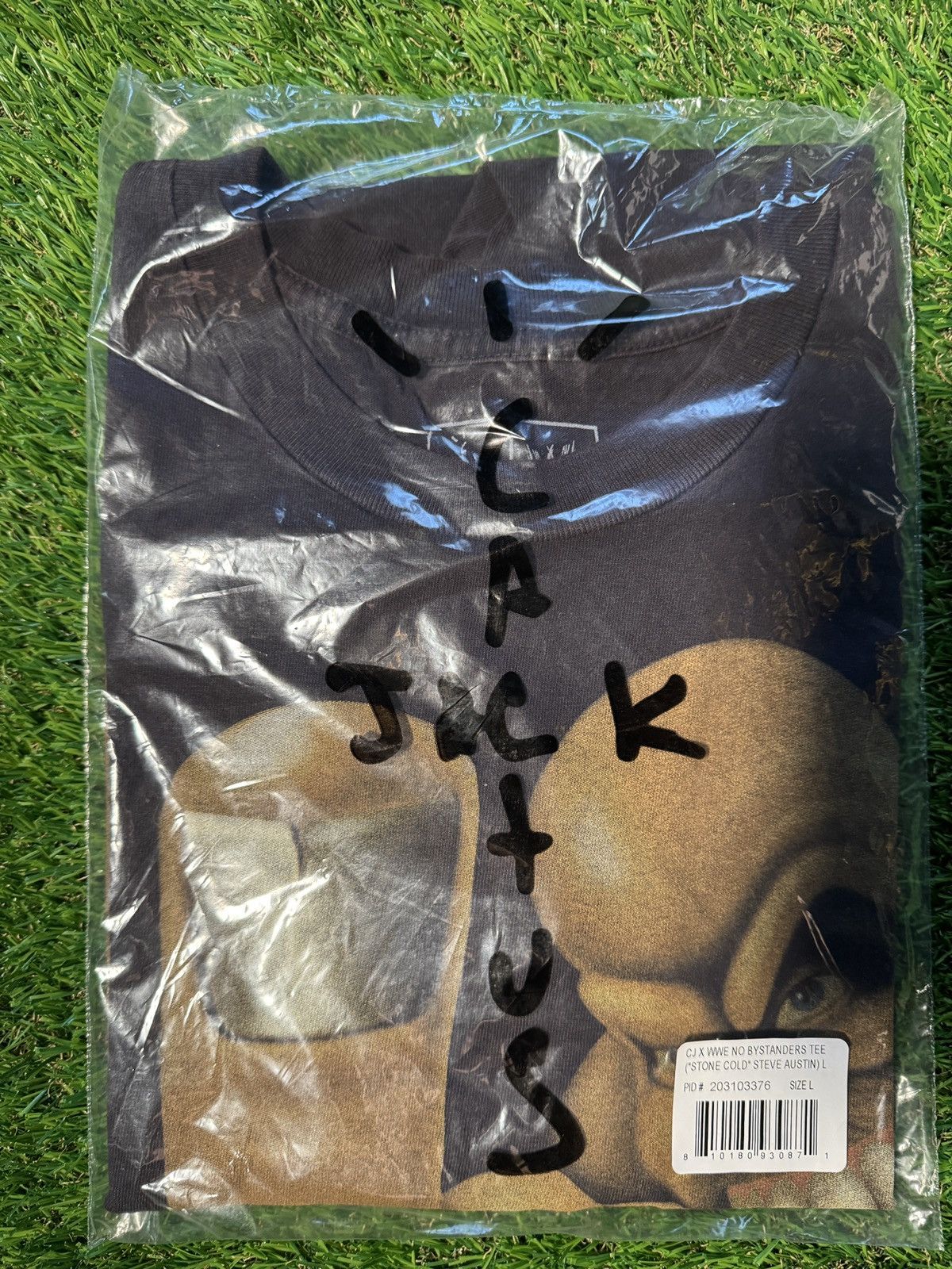 Travis Scott × WWE WWE x Travis Scott Coldstone Steve Austin Tee Size US L / EU 52-54 / 3 - 3 Thumbnail