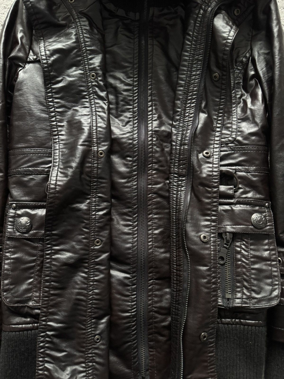 In The Attic In The Attic tactical bondage leather jacket Size US L / EU 52-54 / 3 - 10 Thumbnail