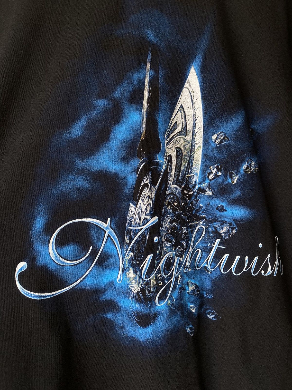 The Unbranded Brand Nightwish Band T-Shirt Black Blue Design Metal Music Tee Size US L / EU 52-54 / 3 - 2 Thumbnail