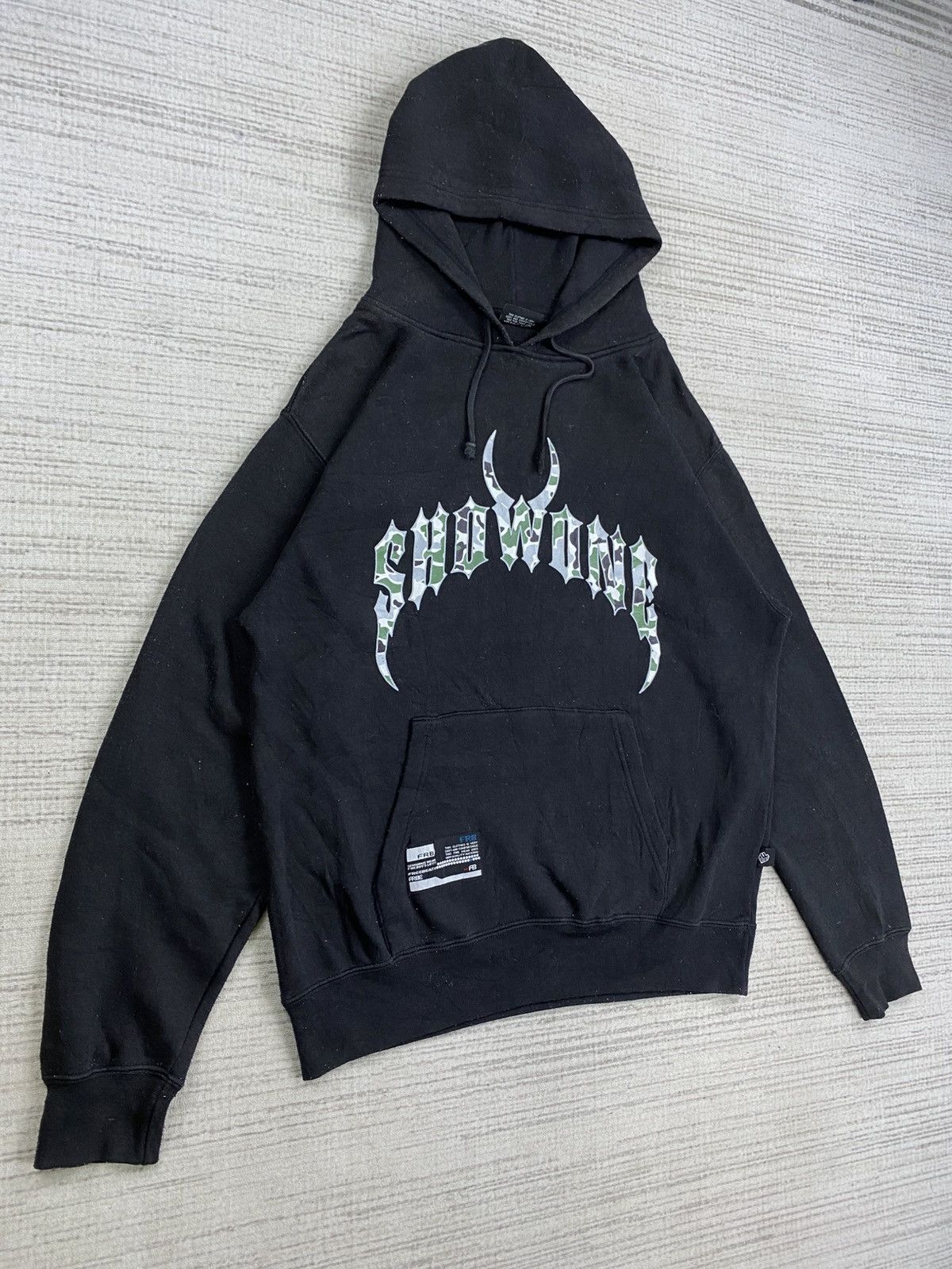 Japanese Brand FRBE FreeBeat Big Spellout Hoodie Size US M / EU 48-50 / 2 - 3 Thumbnail