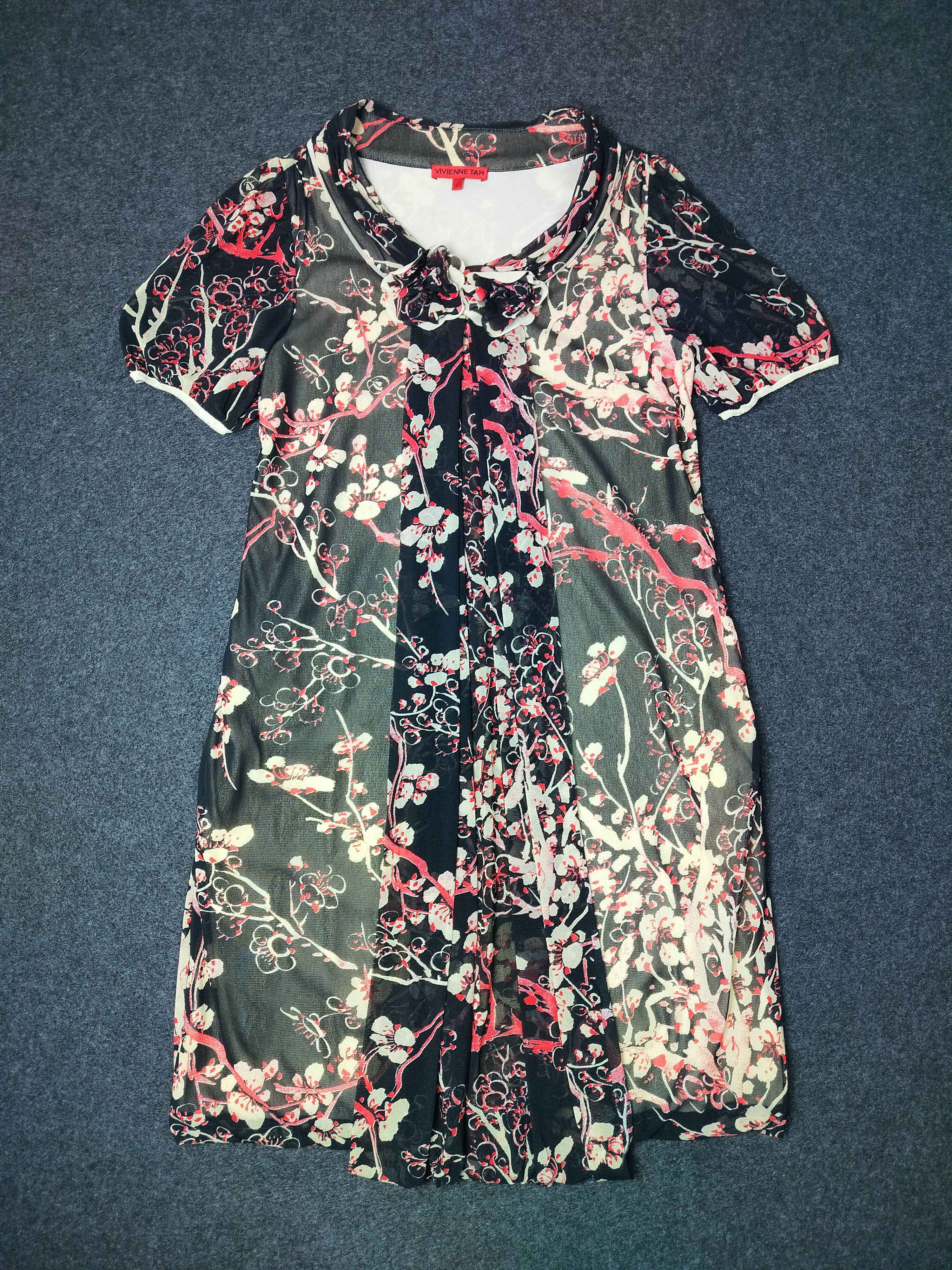 Vivienne Tam Vivienne Tam Floral Print Dress Size S / US 4 / IT 40 - 1 Thumbnail