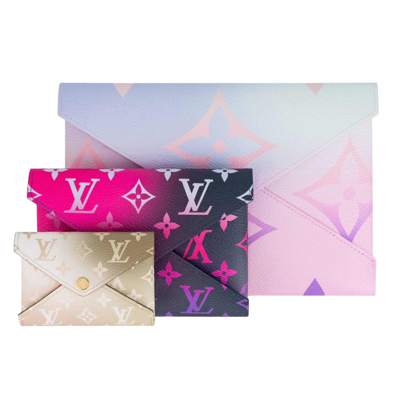 Louis Vuitton Louis Vuitton Monogram 3 Piece Pouch Clutch Bag Size ONE SIZE - 1 Thumbnail