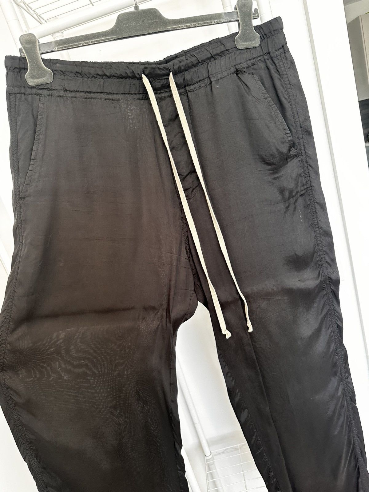 Rick Owens CUPRO DIETRICH PANT Size US 34 / EU 50 - 3 Thumbnail