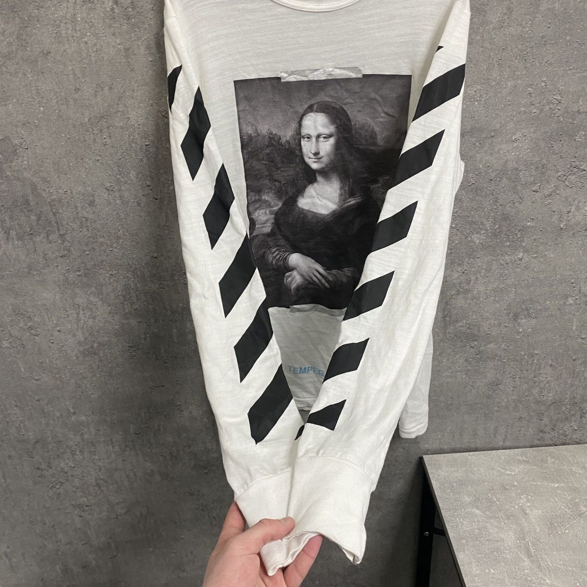Off-White Off-White Mona Lisa Long Sleeve Tee Size US S / EU 44-46 / 1 - 8 Thumbnail