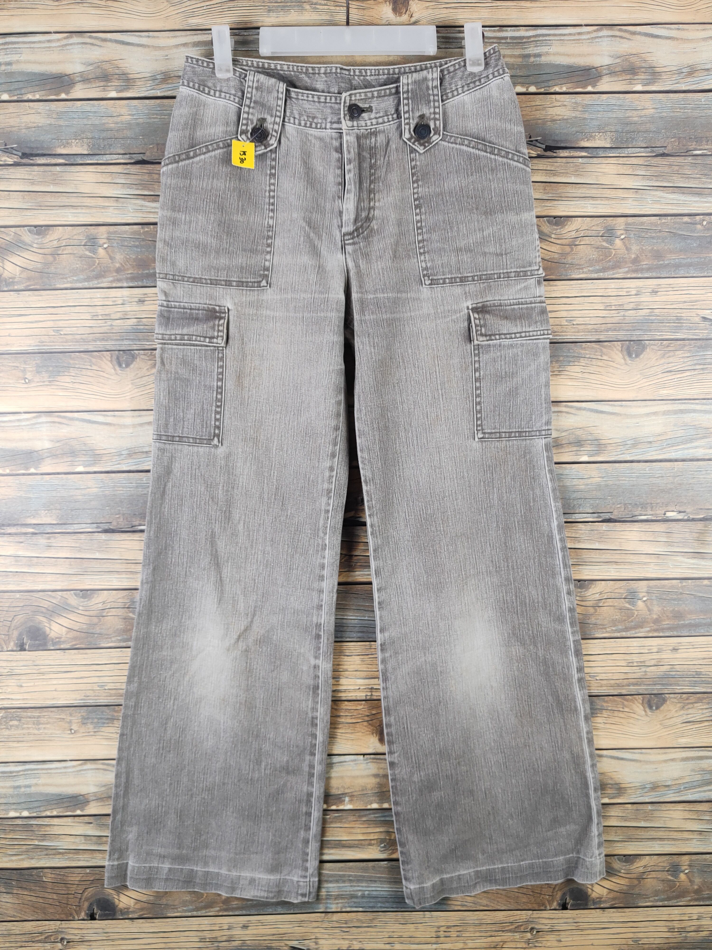 Other DL Comme Ca Models Brown Distressed Ripped Jeans #1330 Size 28" / US 6 / IT 42 - 1 Thumbnail