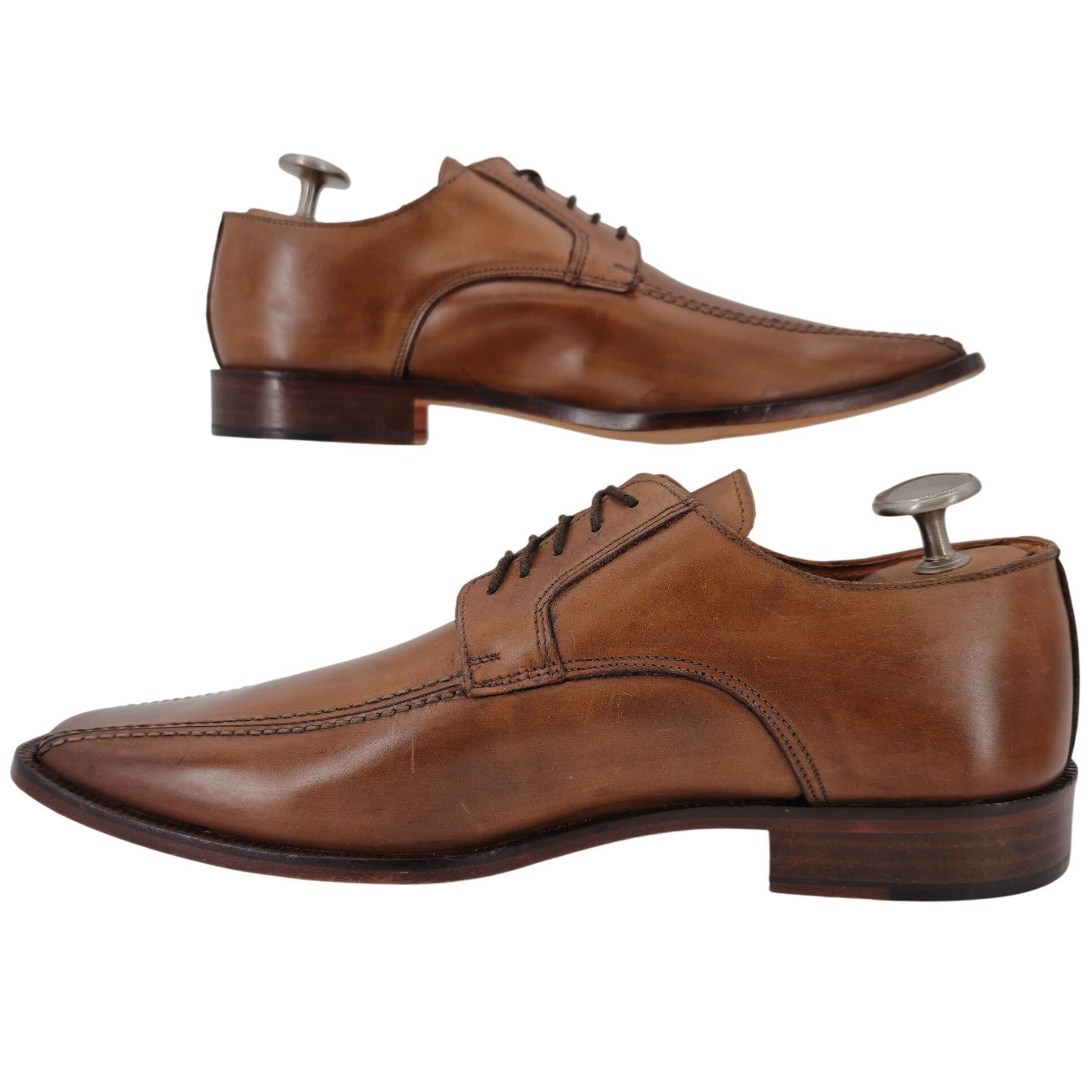 Other NEW Old Signature brand Italian Dress Shoes Mens 11 44 Tan Size US 11 / EU 44 - 6 Thumbnail