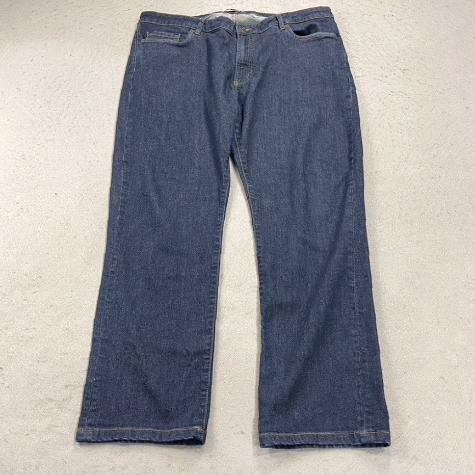 Peter Millar Peter Millar Jeans Mens 38x29 Blue Indigo Pilot Mill Denim Cotton Blend Stretch Size US 38 / EU 54 - 2 Thumbnail
