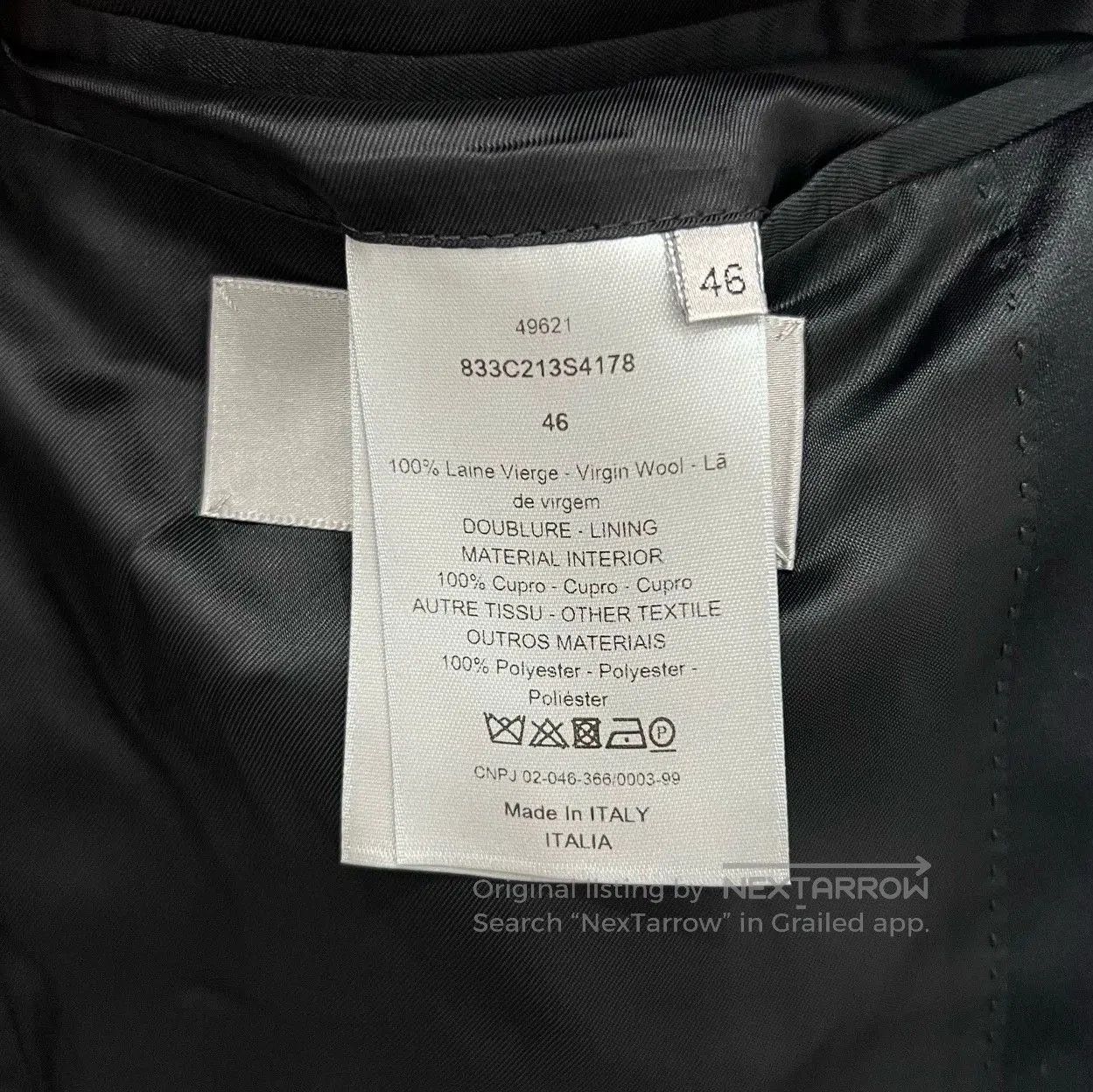 Dior Dior Colorblock Blazer Jacket. Size US XL / EU 56 / 4 - 6 Thumbnail